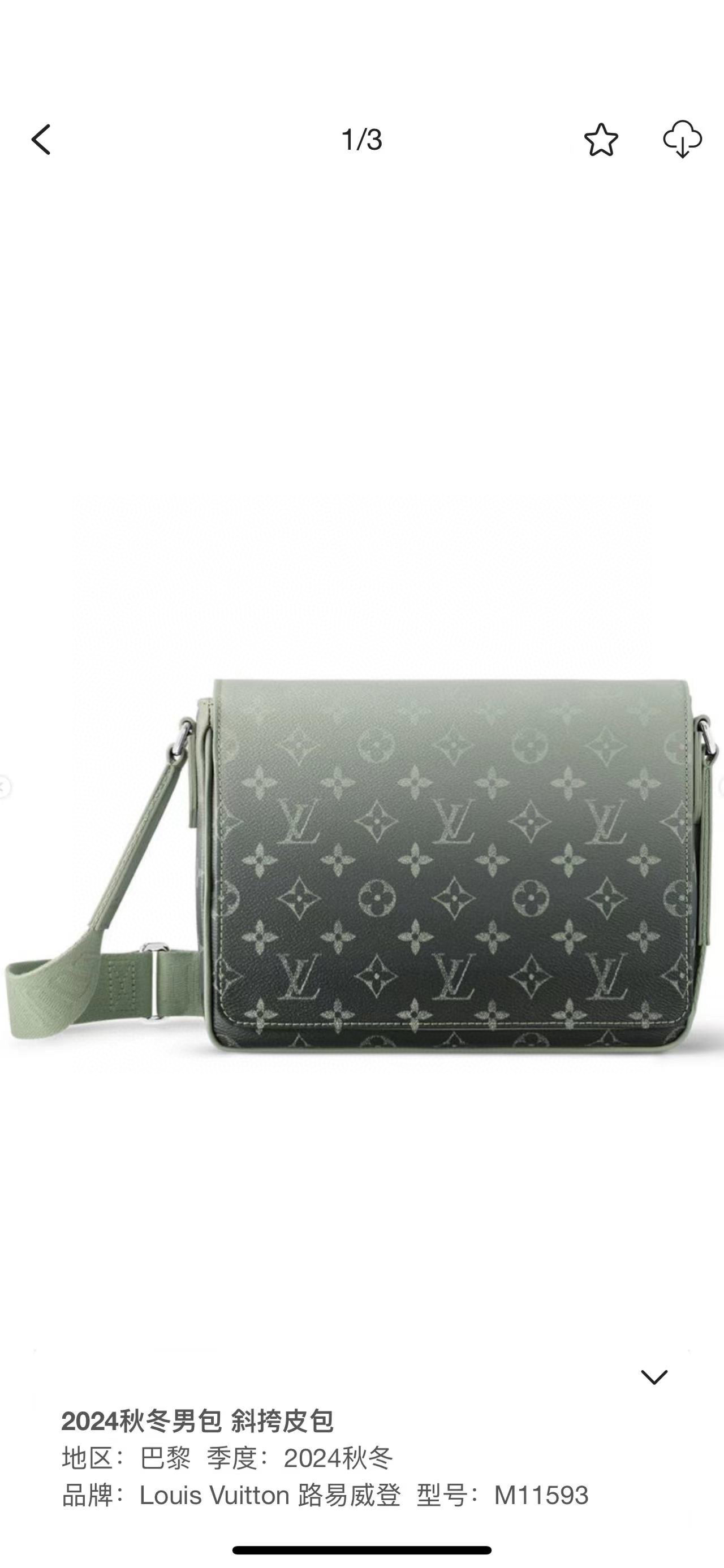 Louis Vuitton Messenger Bag Canvas M-s