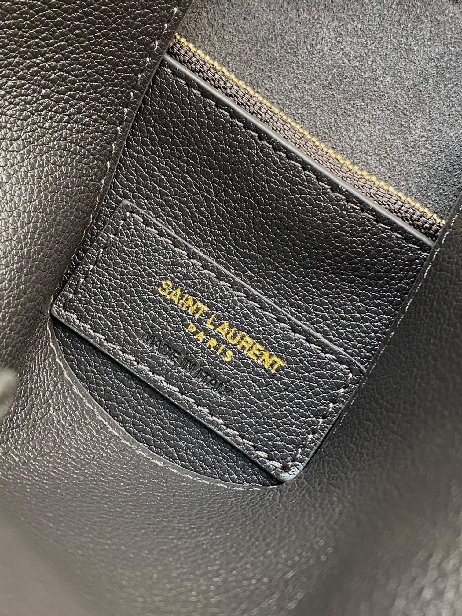 Ysl Basic Bag Cow Leather 10cm-l-s