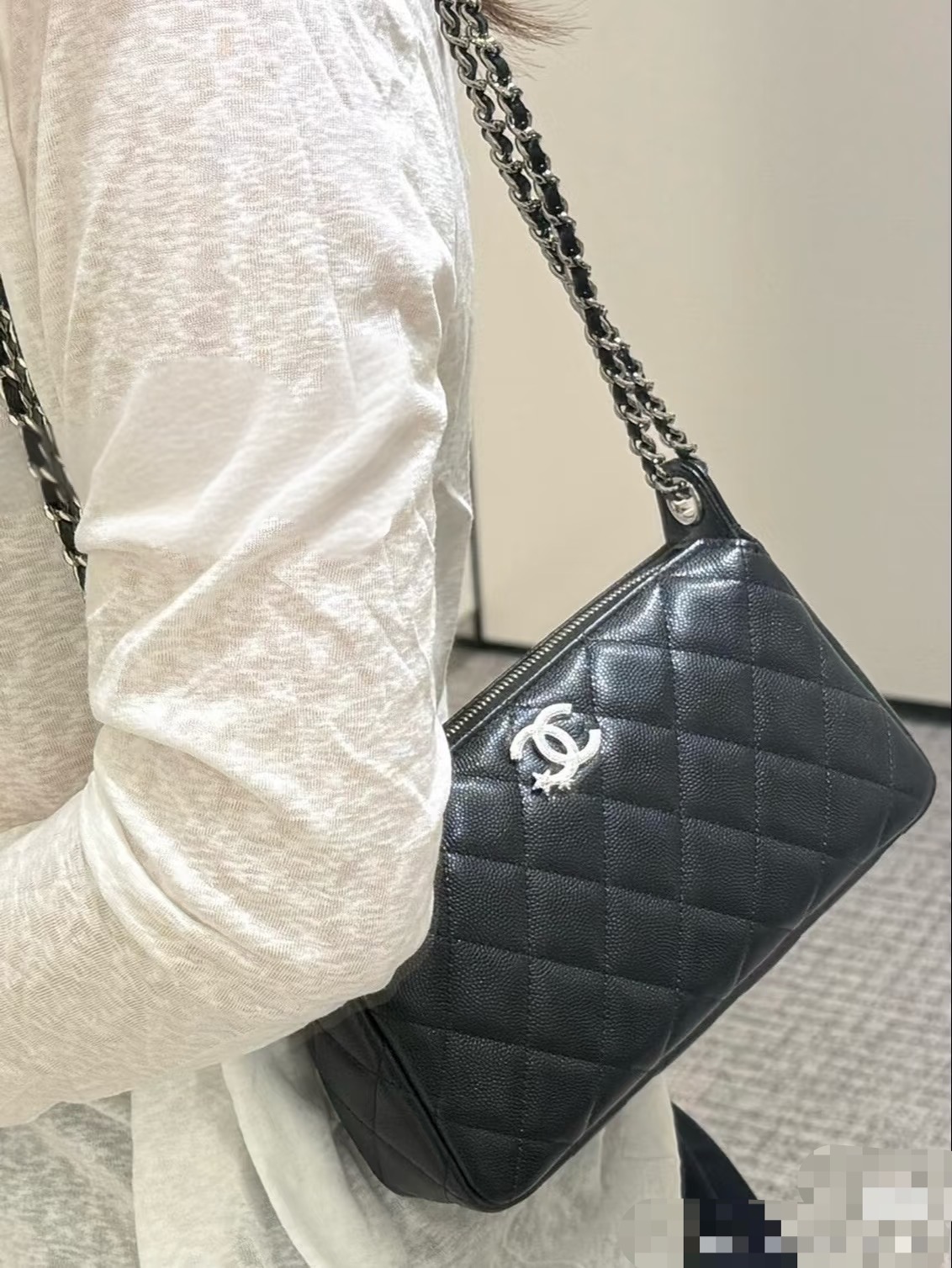 Chanel Basic Bag Black M-l-s