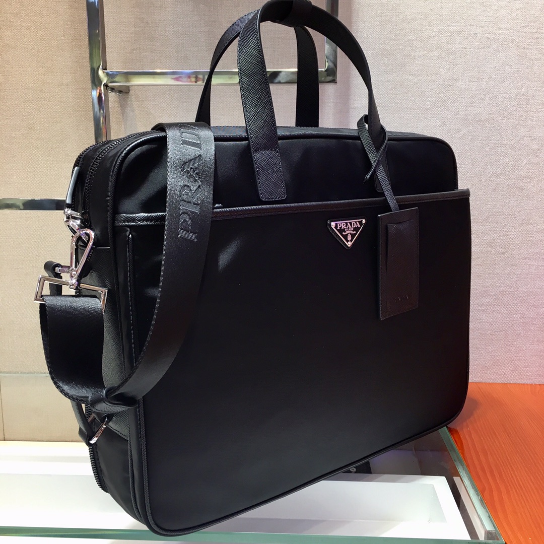 Prada Shoulder Bag Cow Leather S