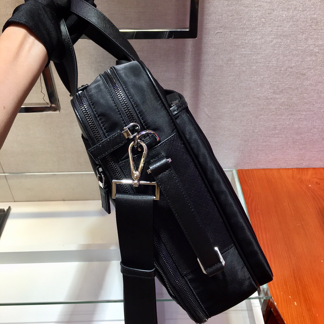 Prada Shoulder Bag Cow Leather S