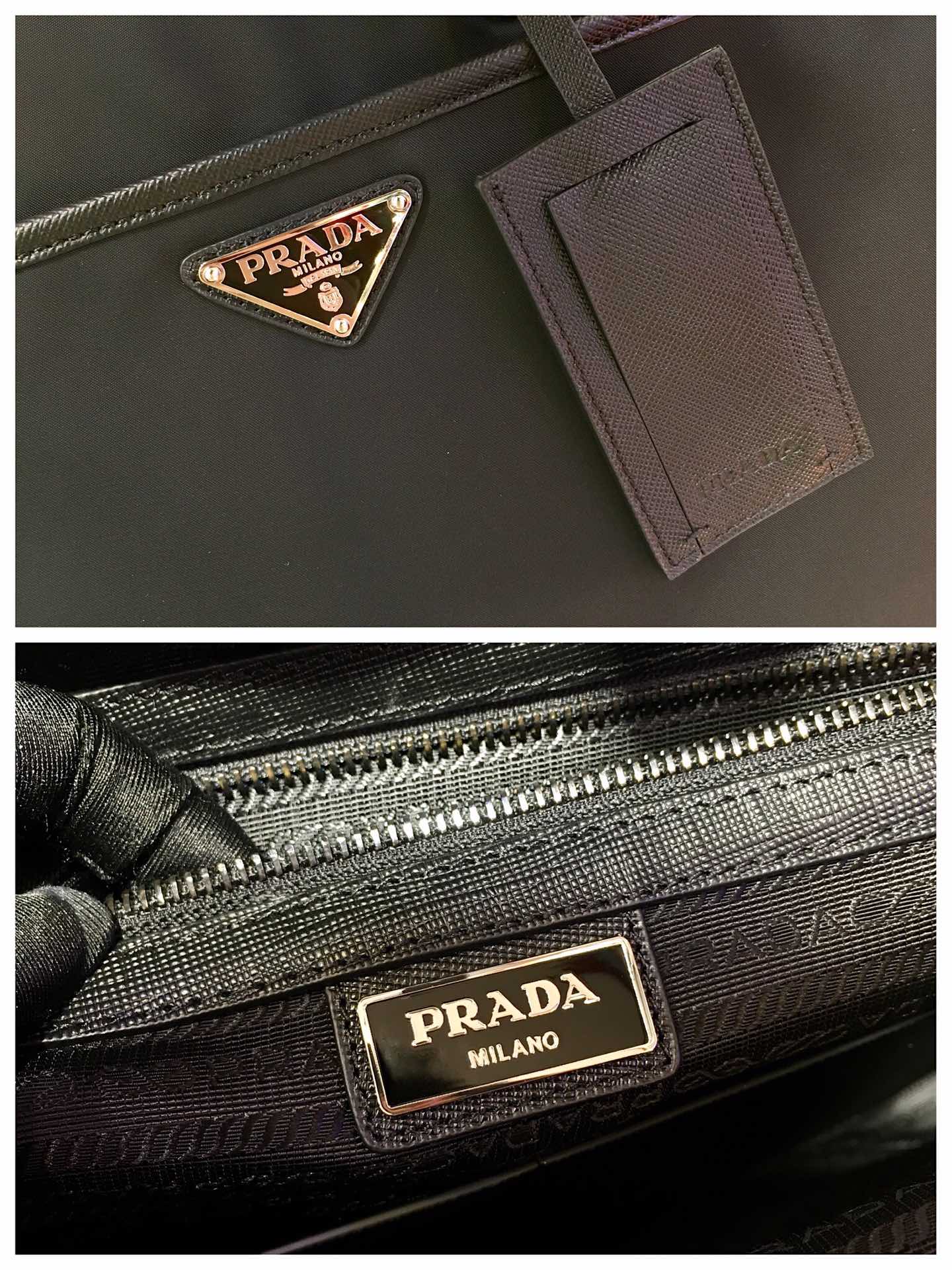 Prada Shoulder Bag Cow Leather S
