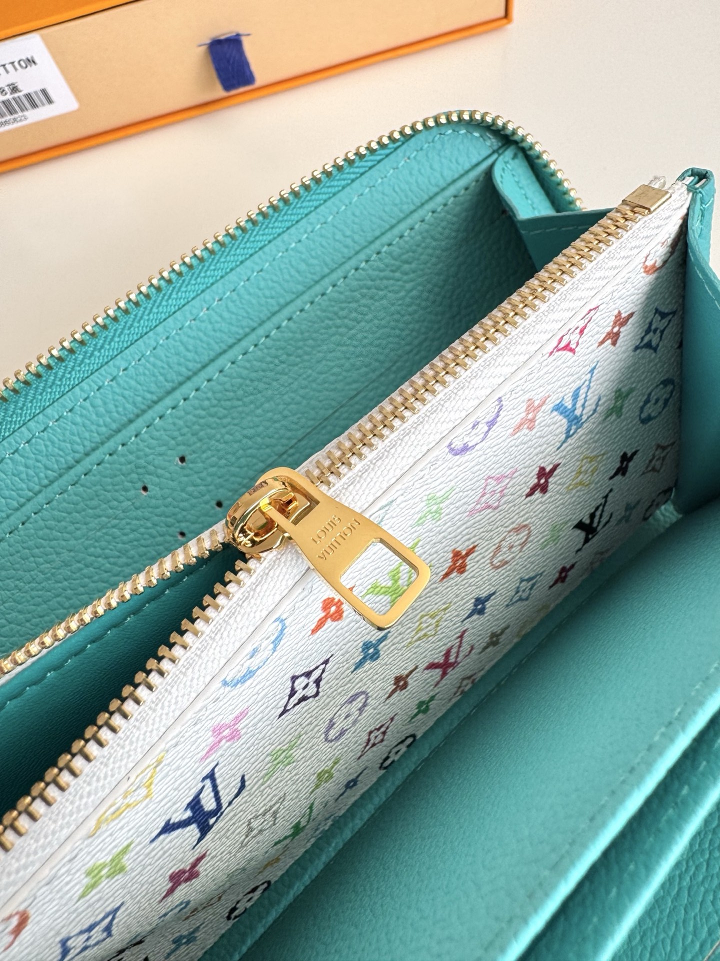 Louis Vuitton Clutch Bag Blue M