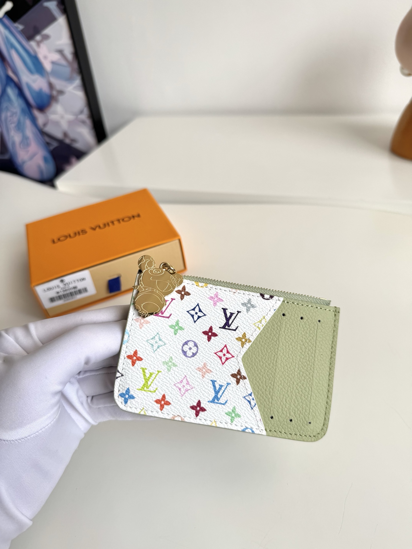 Louis Vuitton Basic Bag Canvas Green M