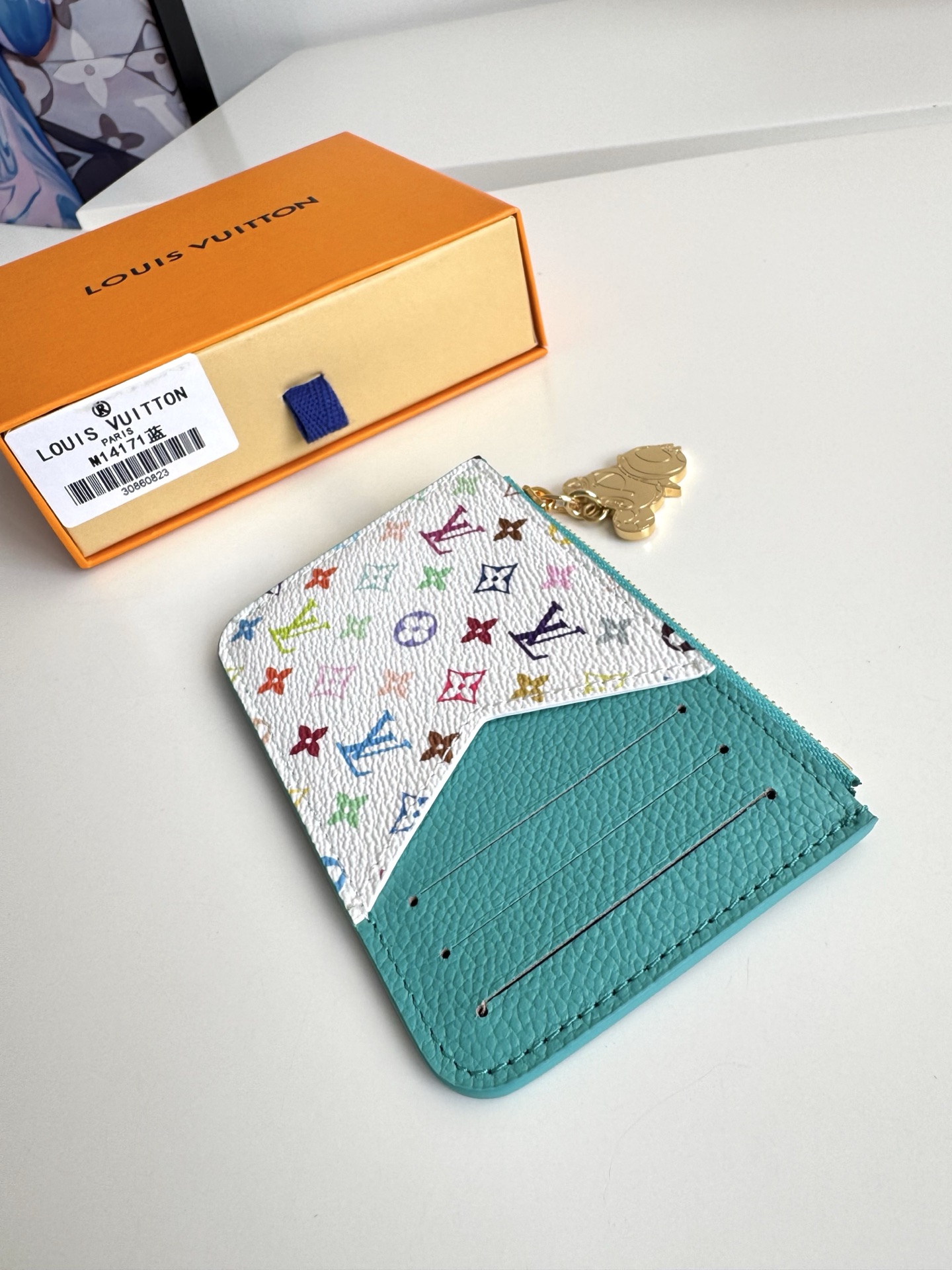 Louis Vuitton Basic Bag Canvas Blue M