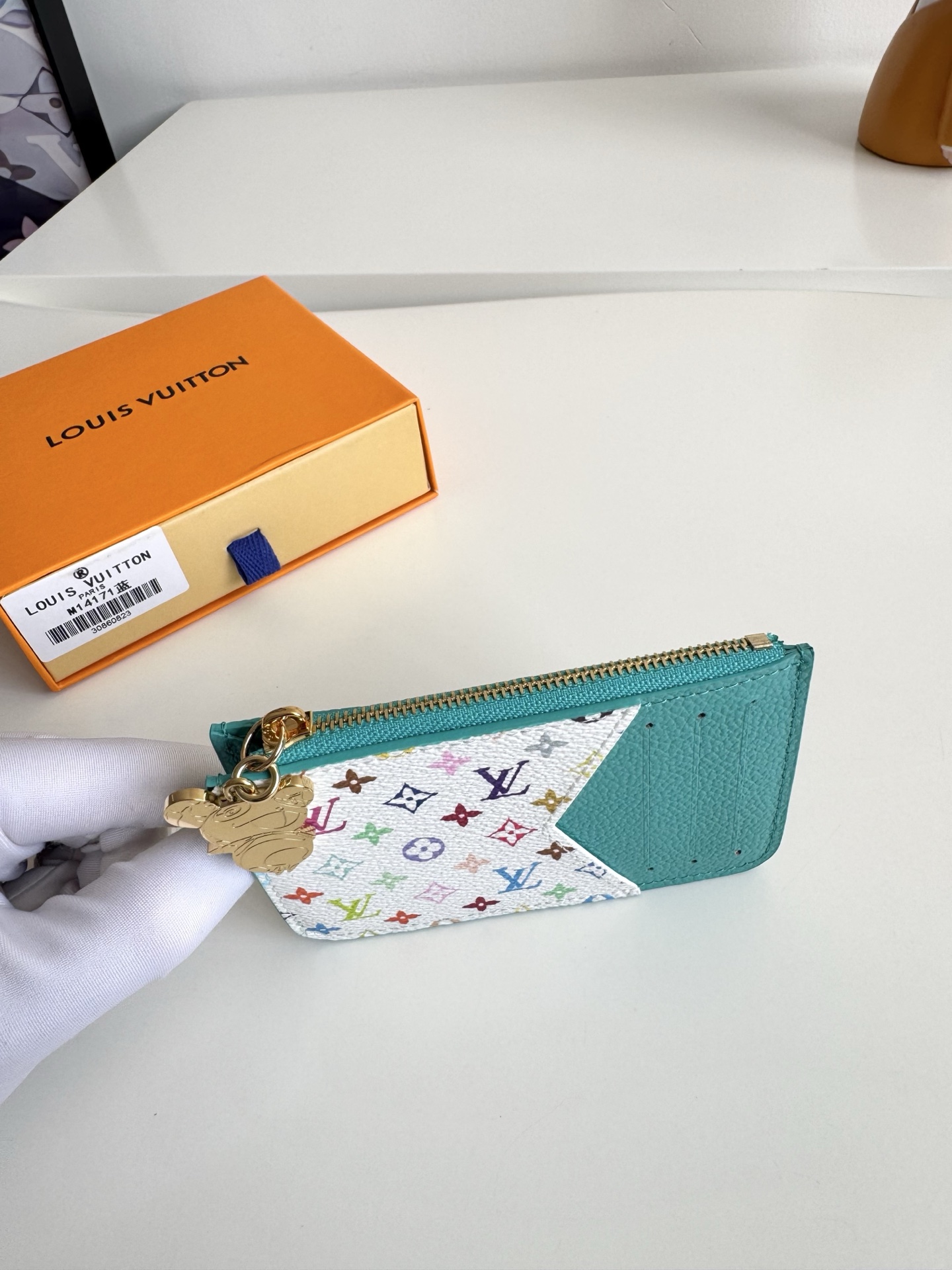 Louis Vuitton Basic Bag Canvas Blue M