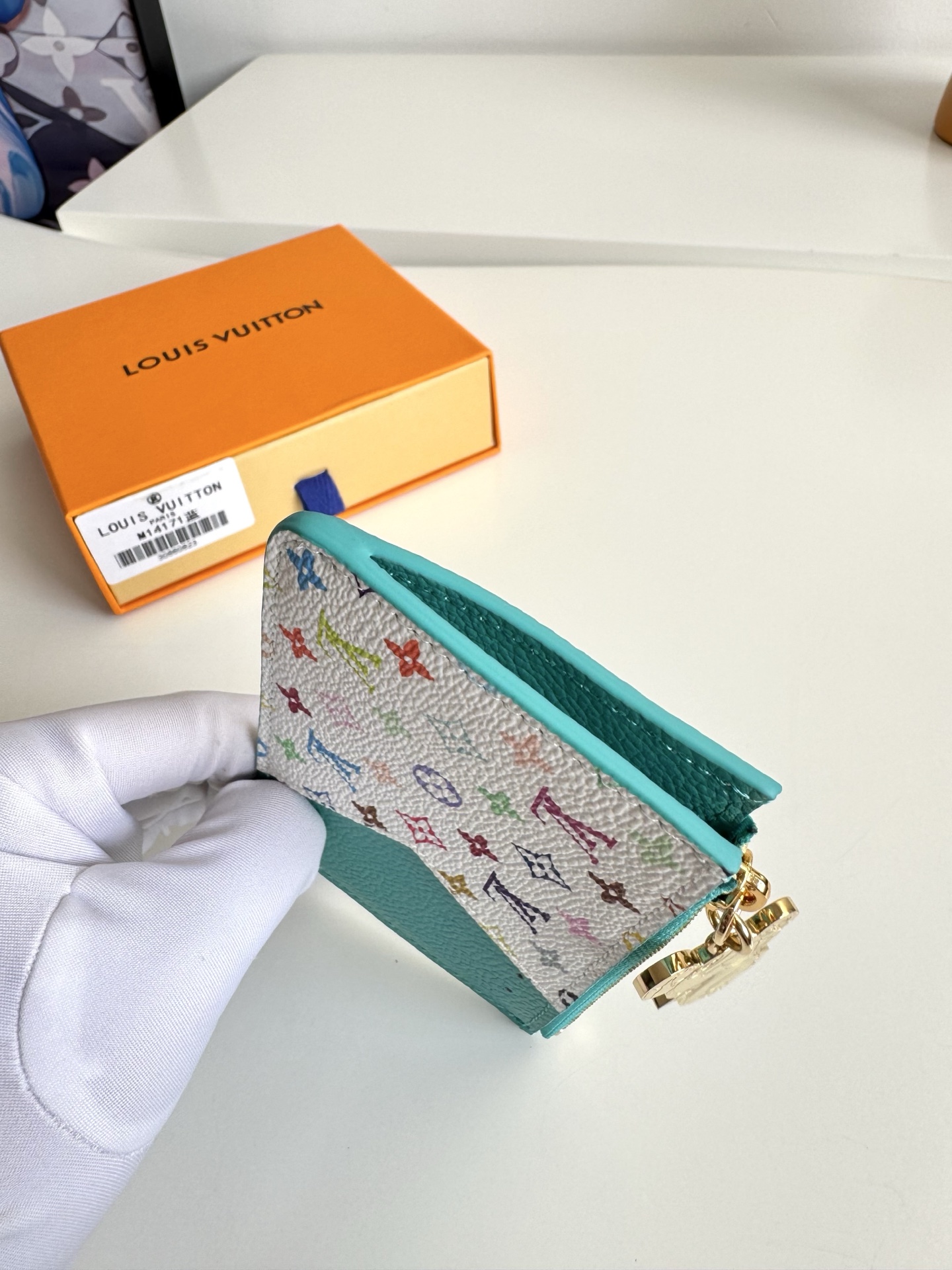 Louis Vuitton Basic Bag Canvas Blue M