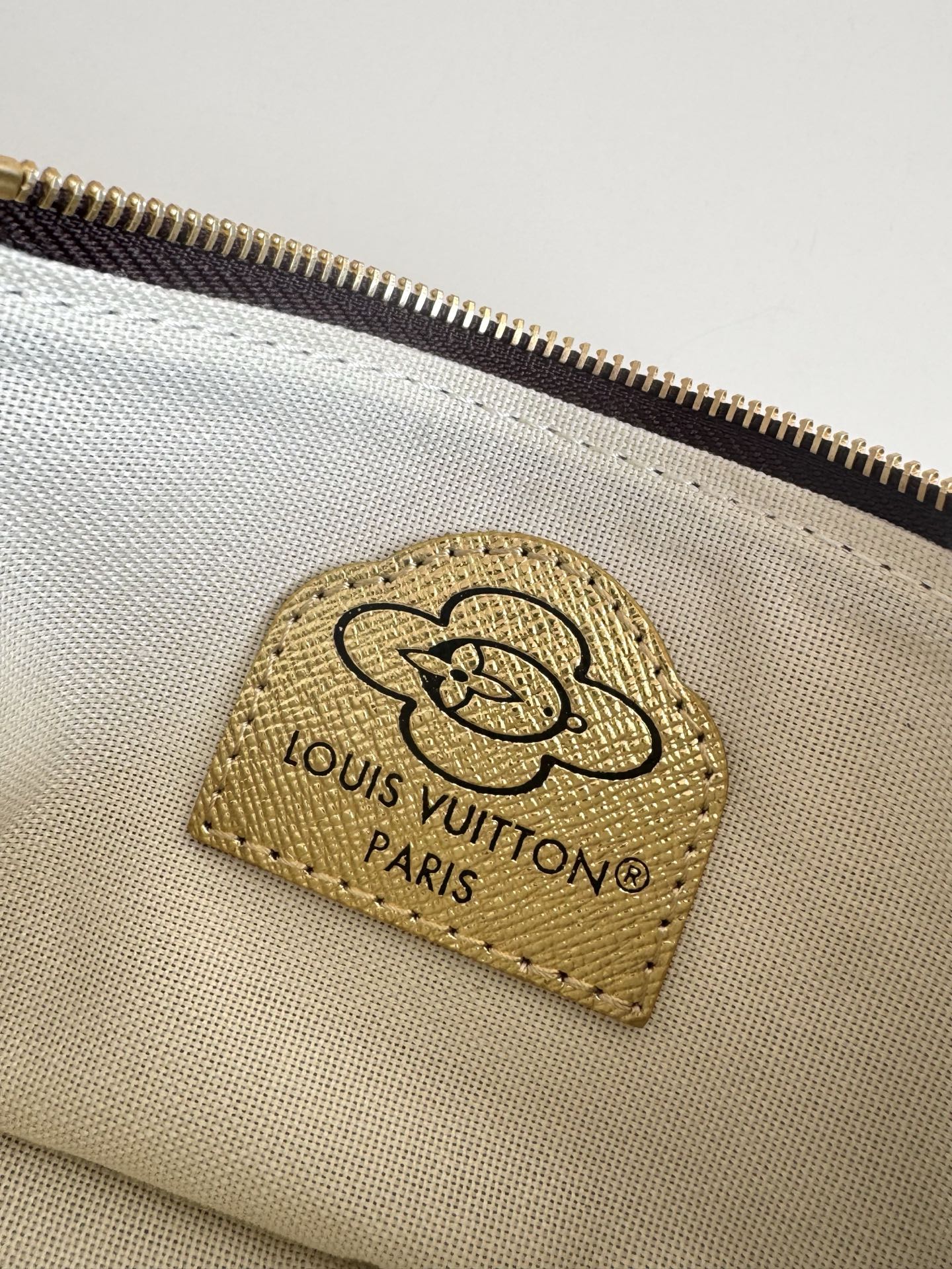 Louis Vuitton Clutch Bag Cow Leather M-s