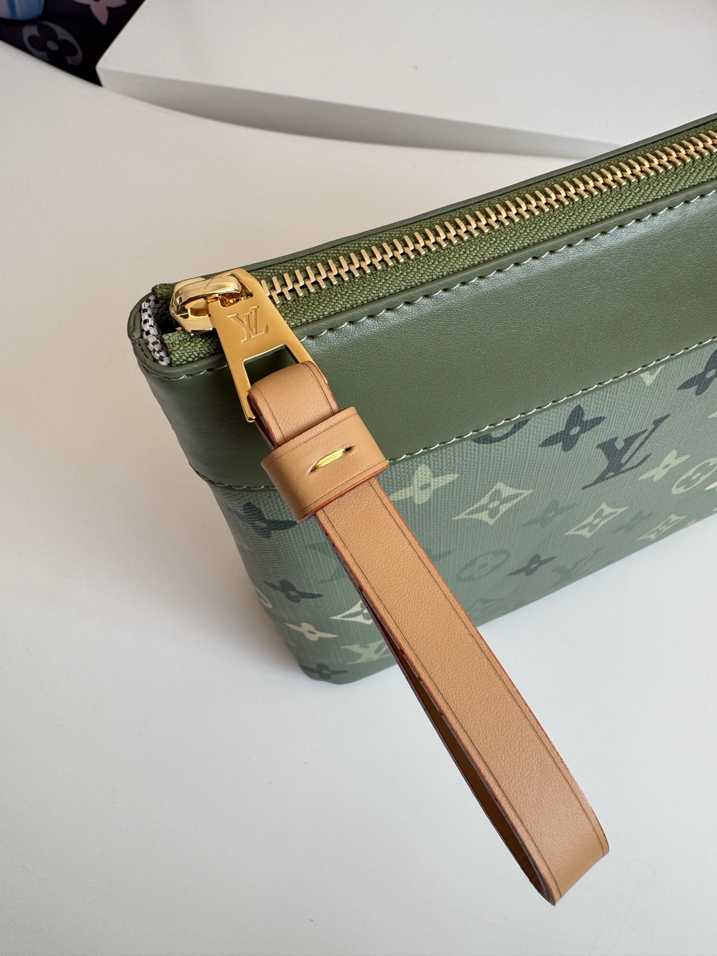 Louis Vuitton Clutch Bag Canvas M-l-s