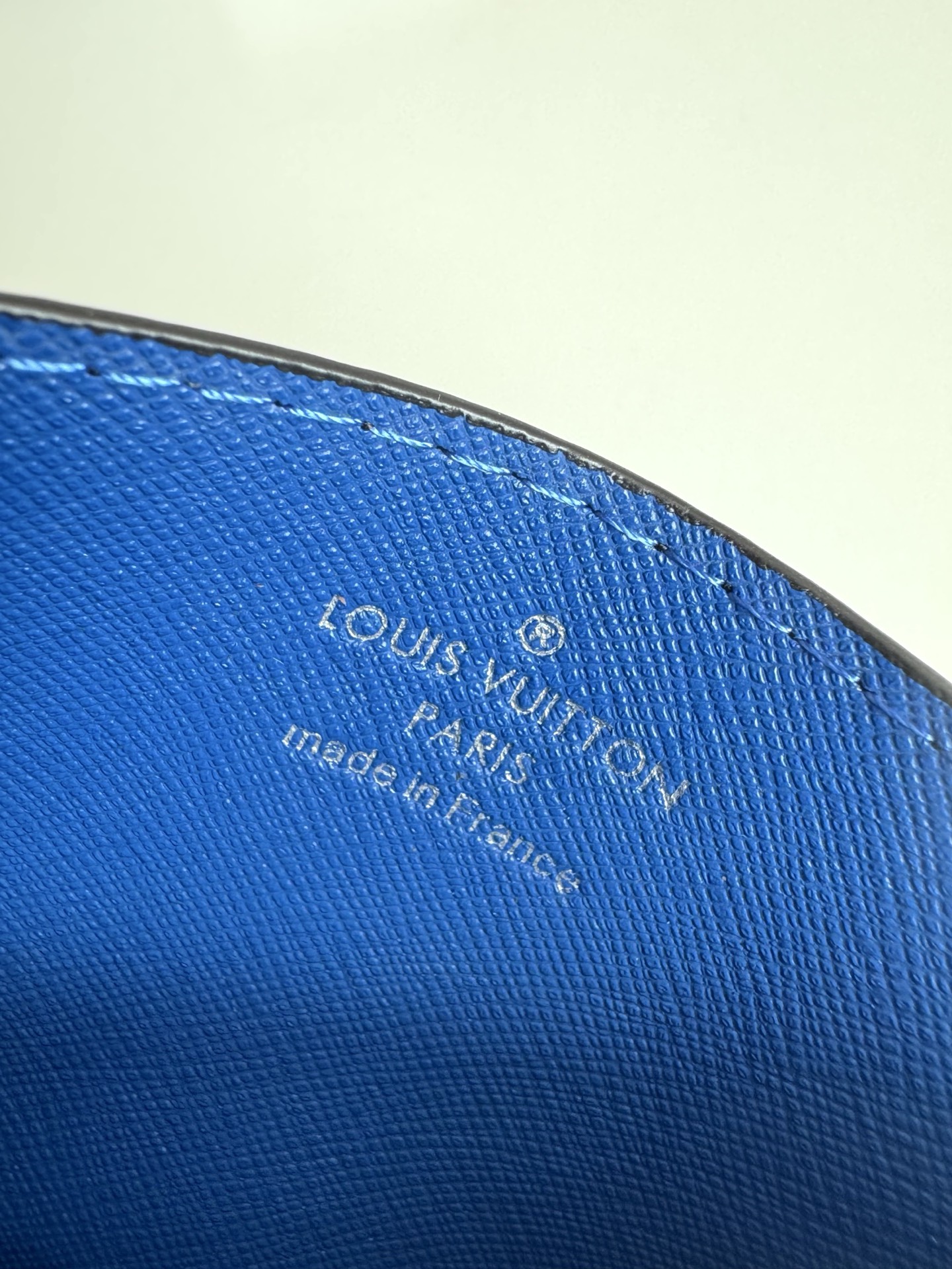 Louis Vuitton Basic Bag Canvas Blue M-l-s