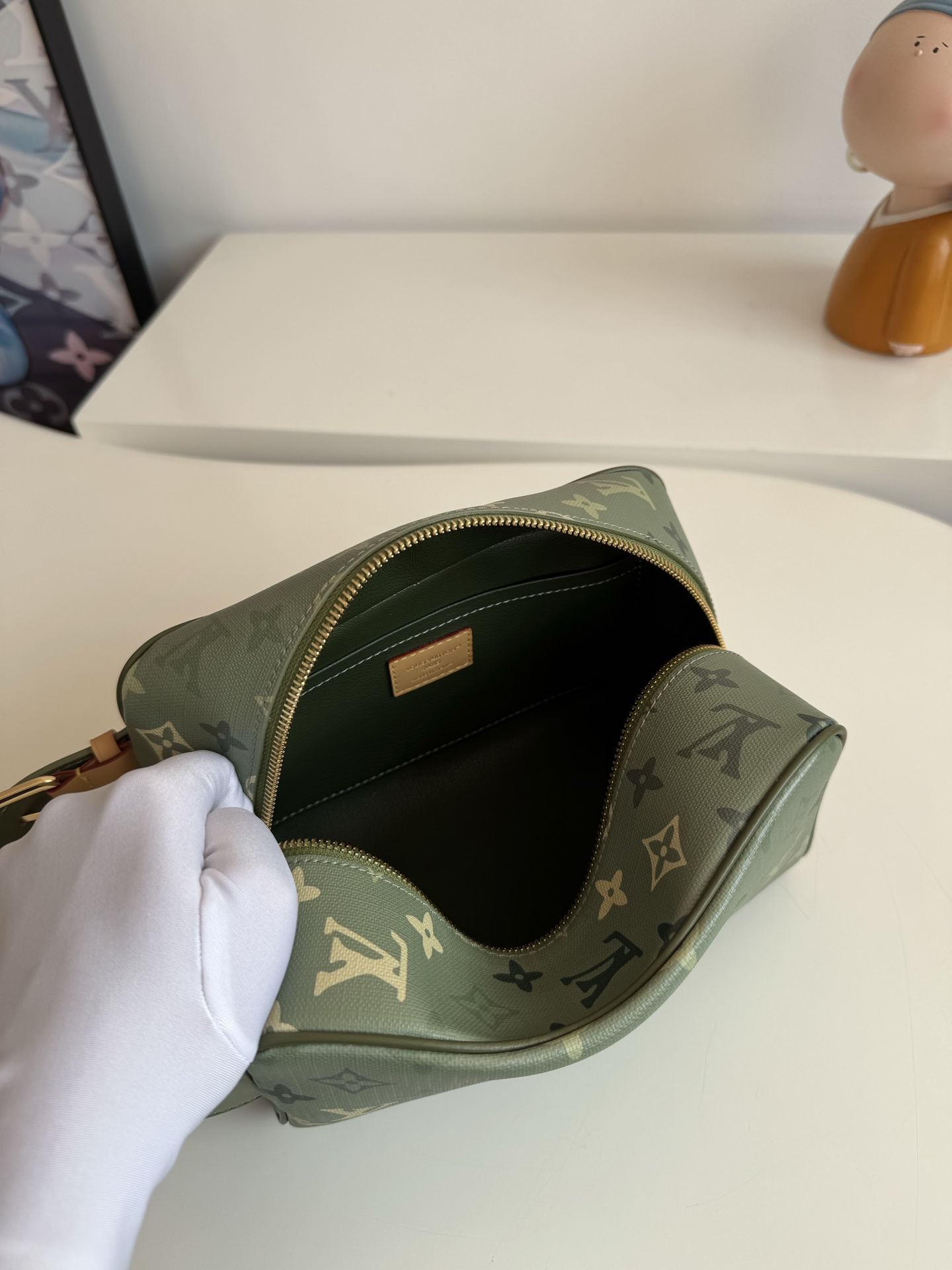 Louis Vuitton Basic Bag Canvas 12cm-m-l-s