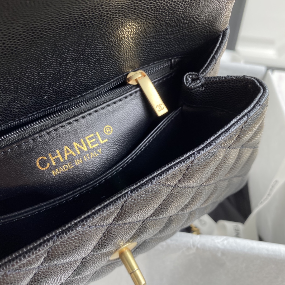 Chanel Basic Bag Cow Leather 23cm