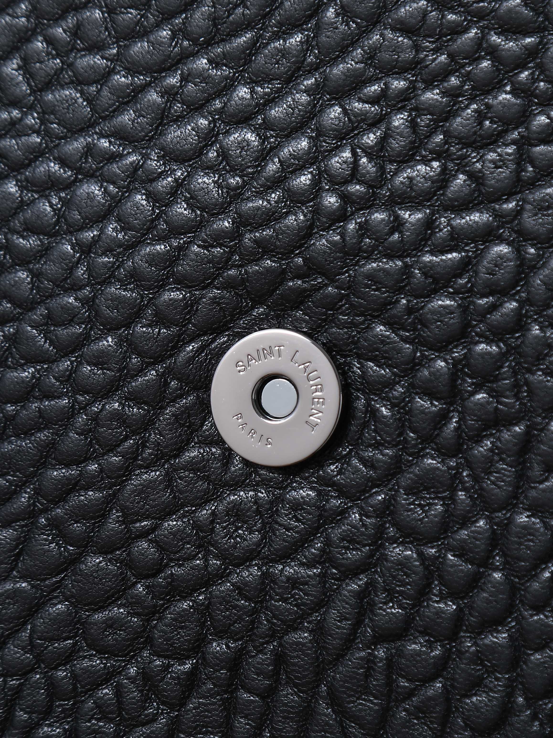 Basic Bag Sheepskin Black Large Capacity 16cm-47cm