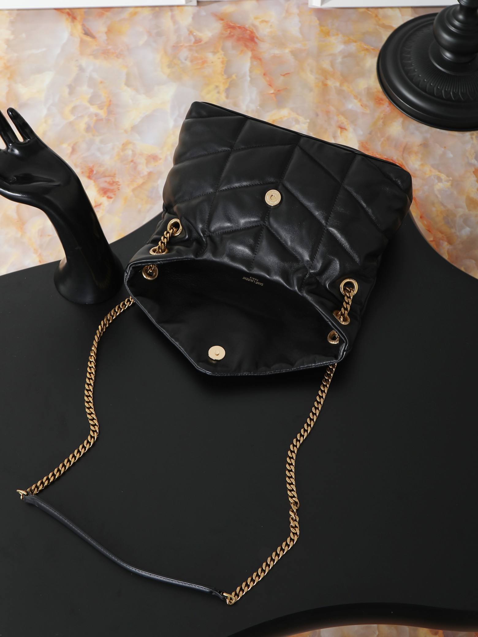 Basic Bag Cow Leather Black 11cm-29cm-l