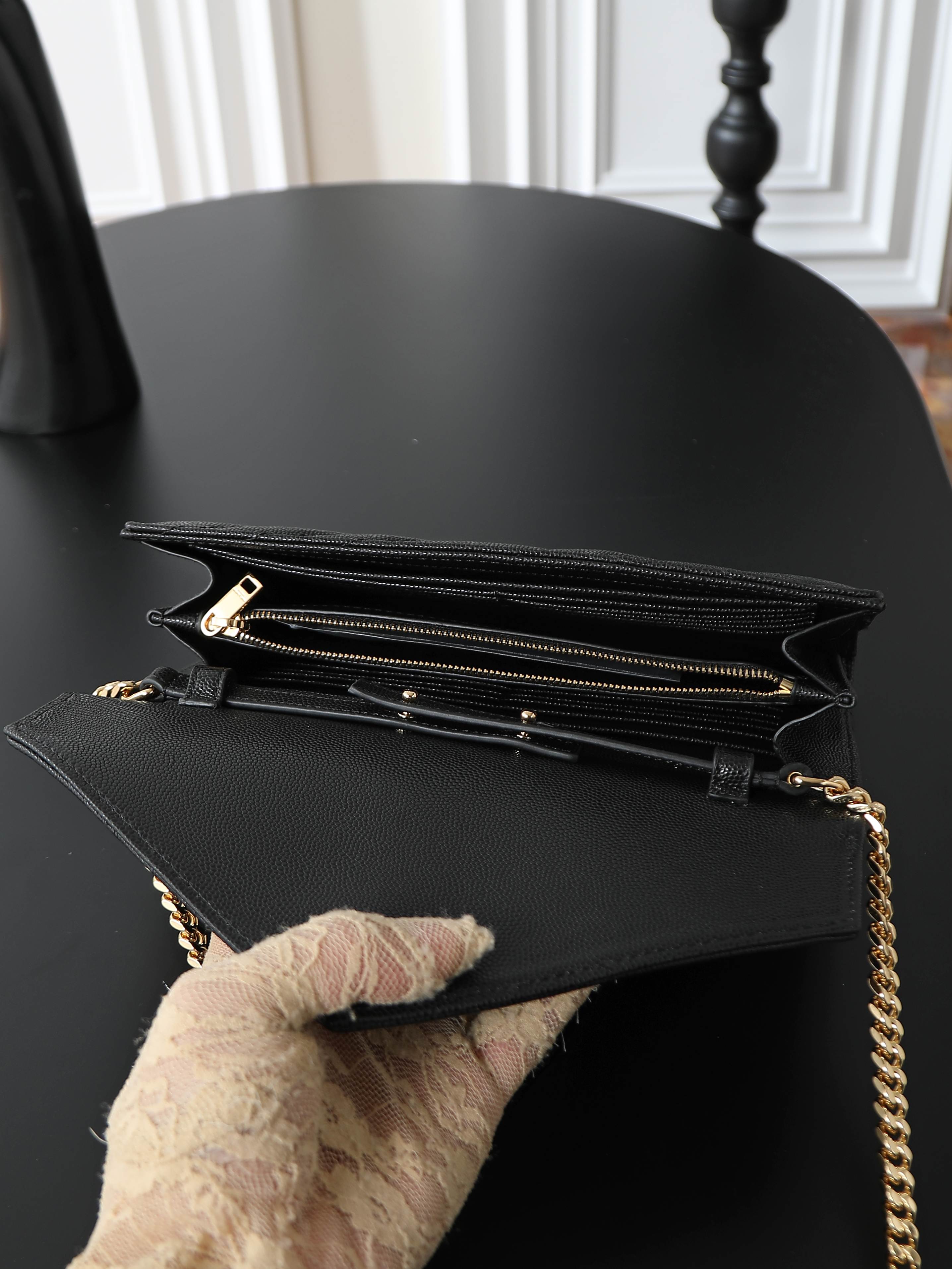 Louis Vuitton Basic Bag Cow Leather Black Large Capacity M-l