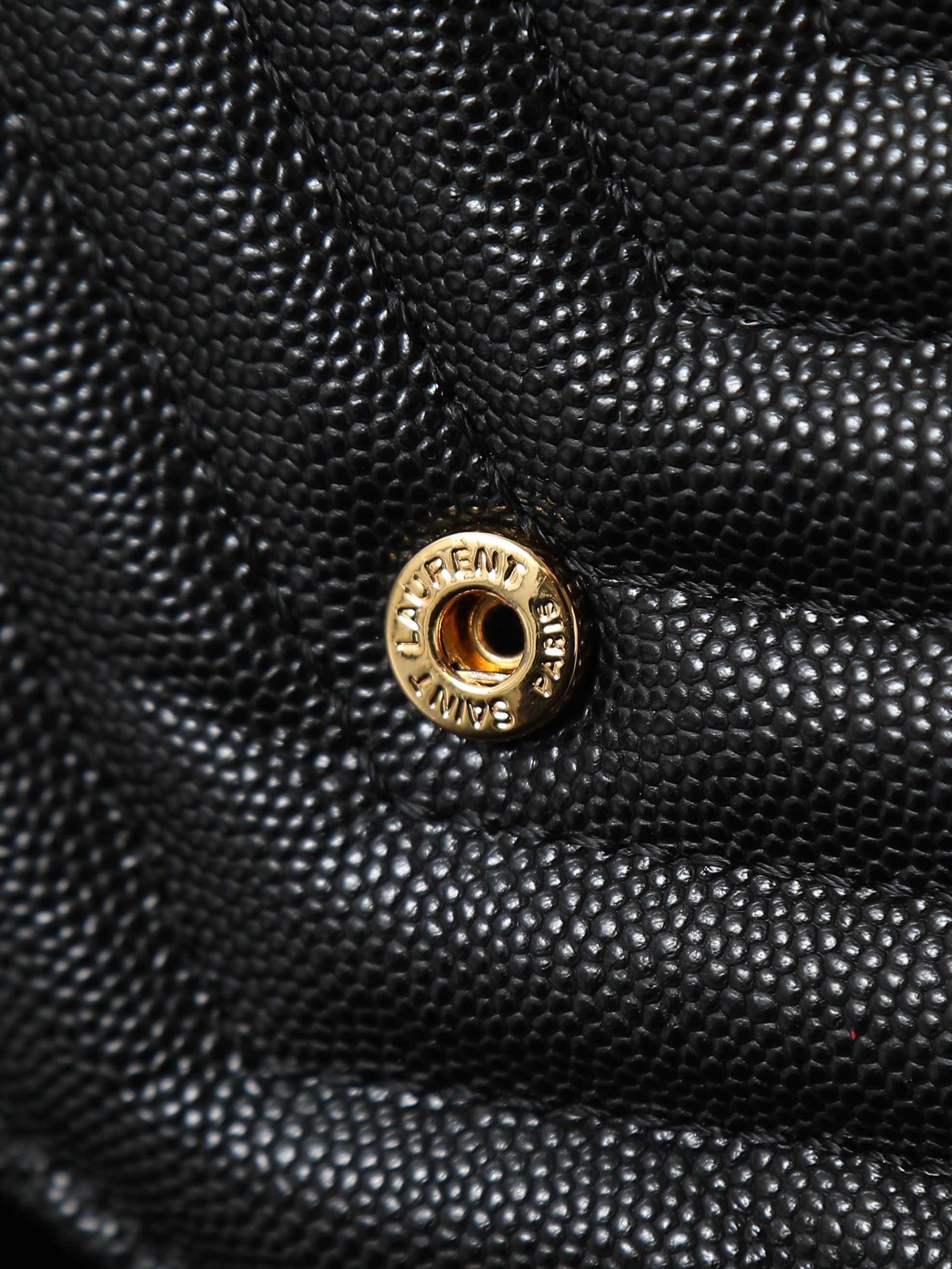 Clutch Bag Cow Leather Black M
