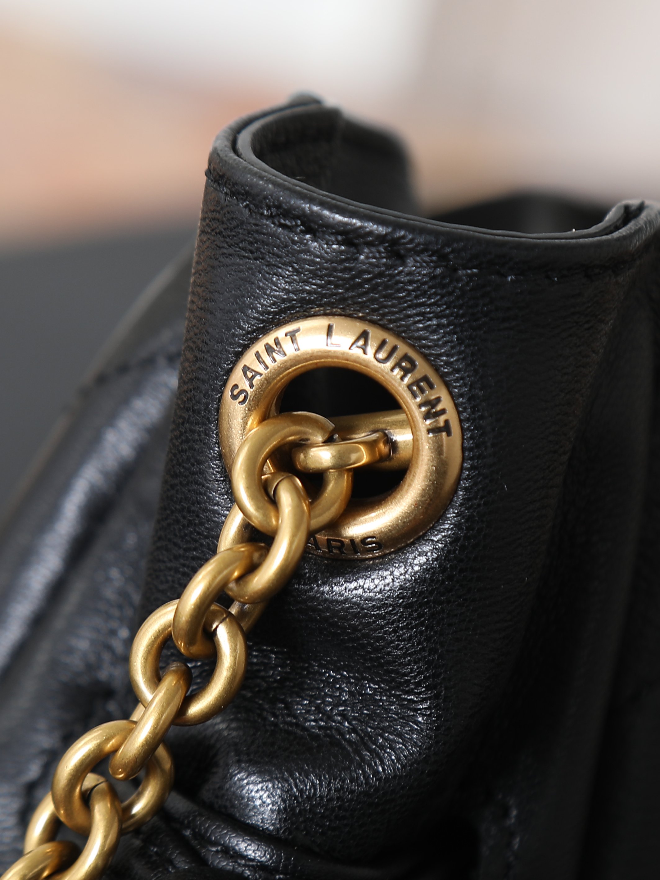 Ysl Tote Bag Sheepskin M-l-s