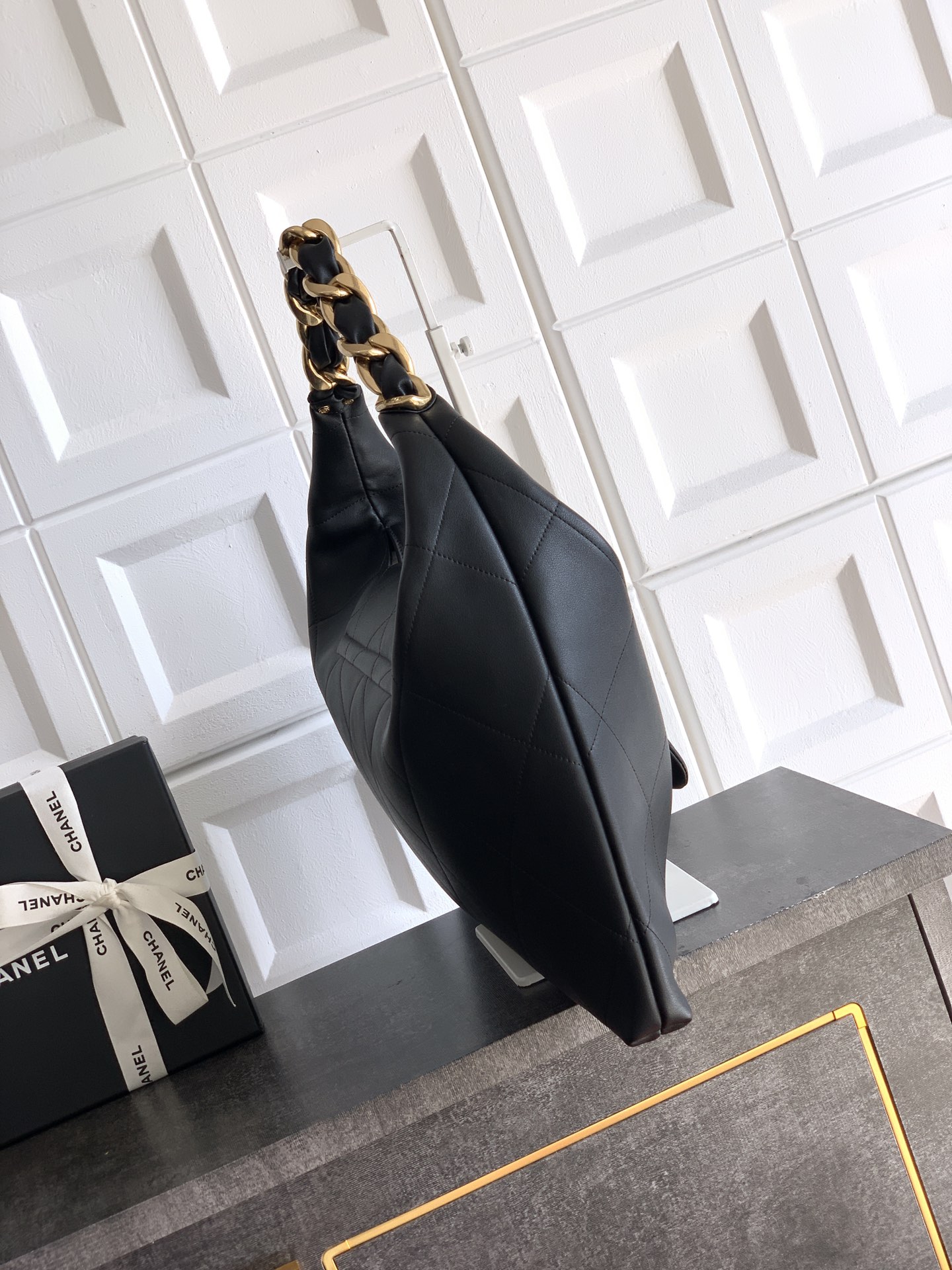 Chanel Basic Bag Cow Leather M-l