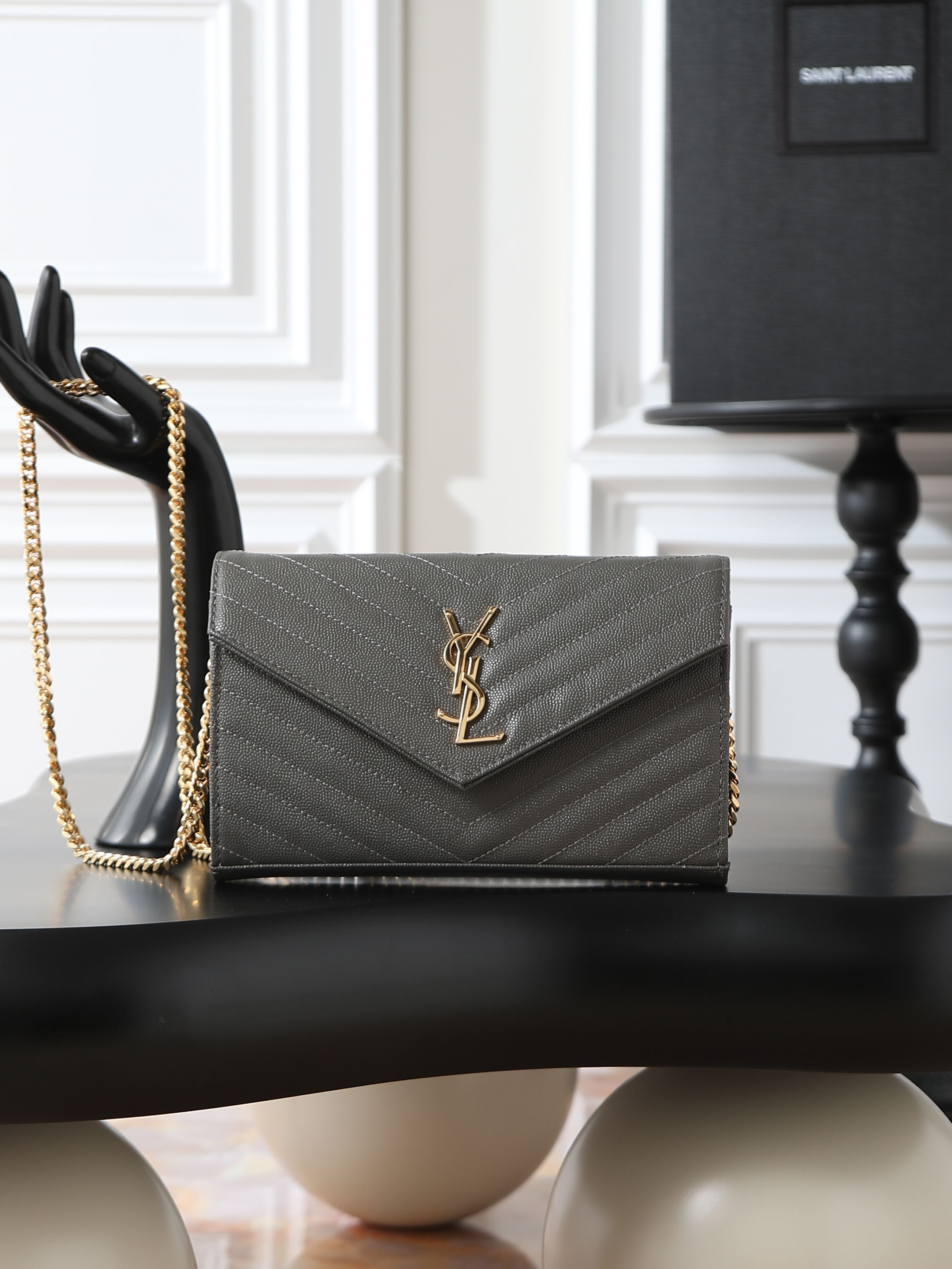 Louis Vuitton Basic Bag Cow Leather Gray Large Capacity M-l