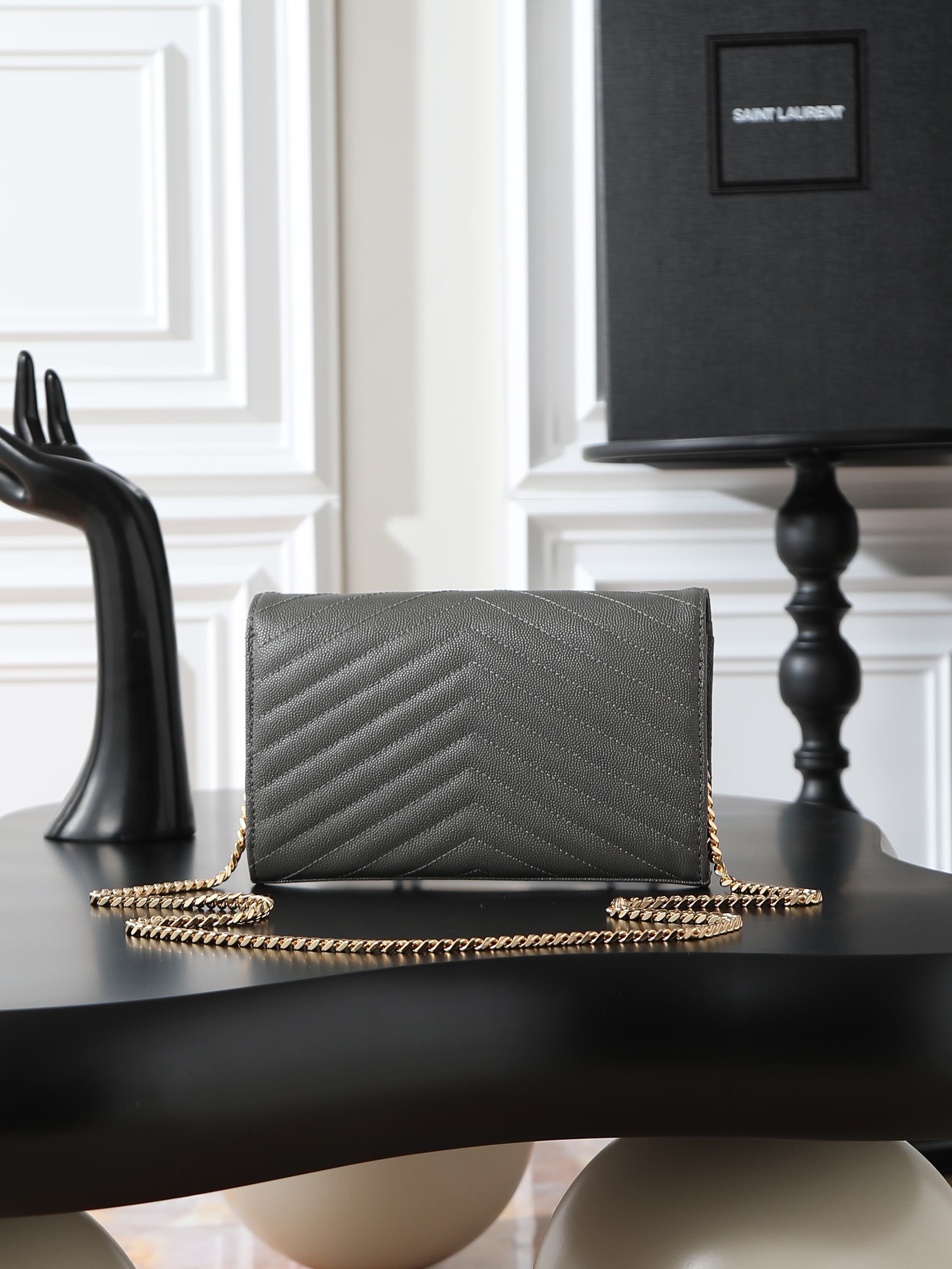 Louis Vuitton Basic Bag Cow Leather Gray Large Capacity M-l