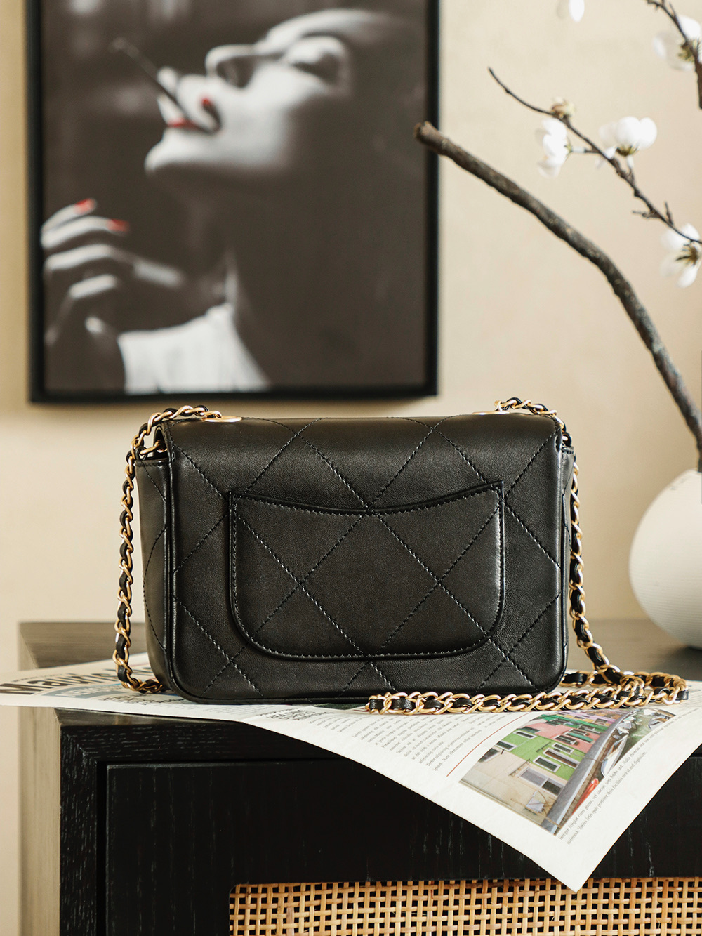 Basic Bag Black M-l