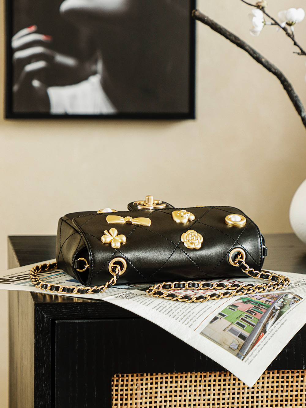 Basic Bag Black M-l