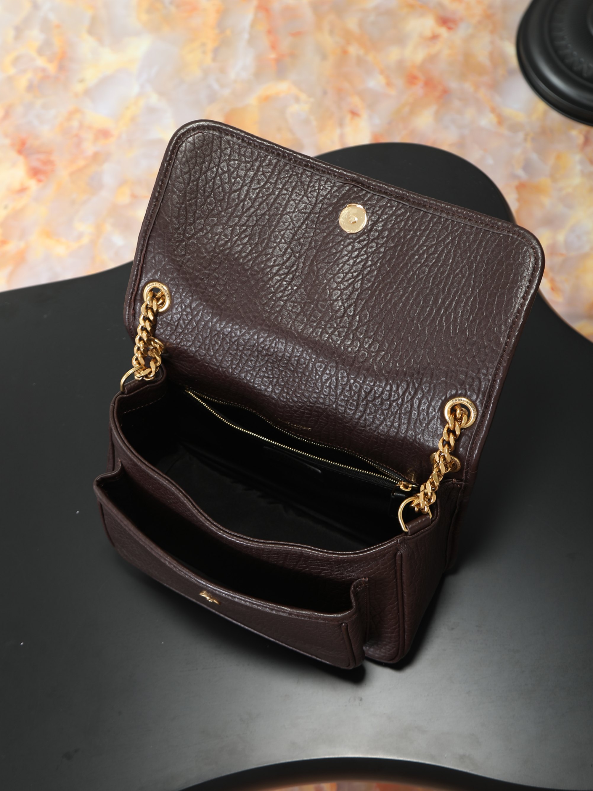 Basic Bag Sheepskin Large Capacity M-28cm