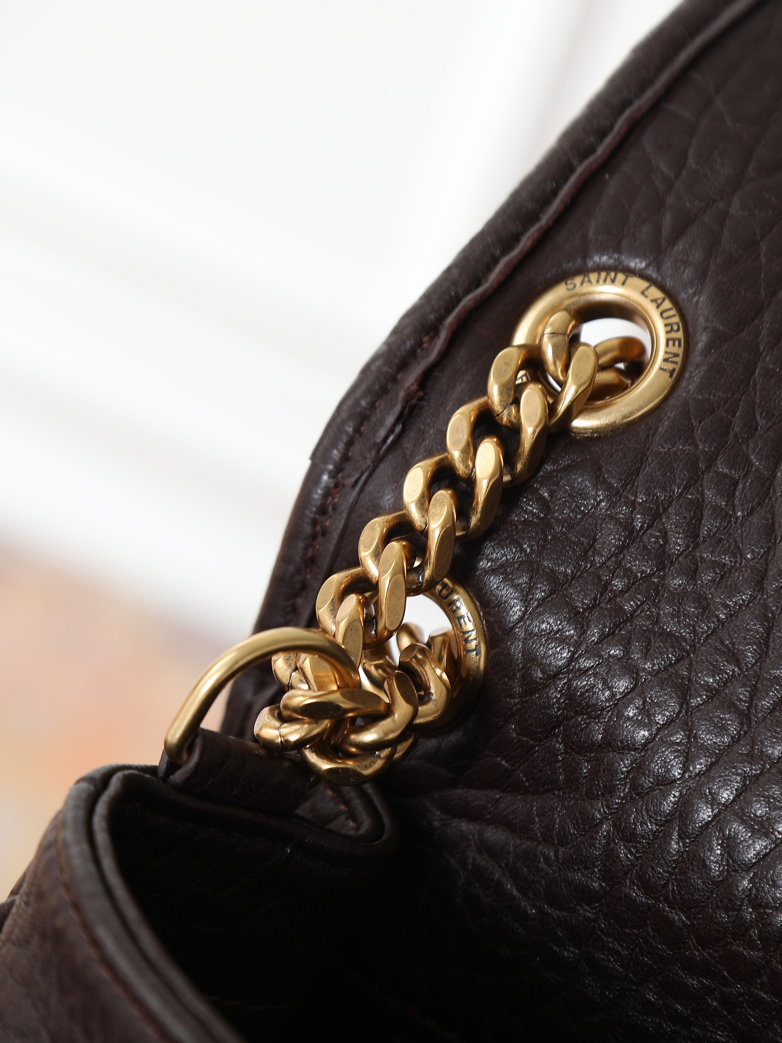Basic Bag Sheepskin Large Capacity M-28cm