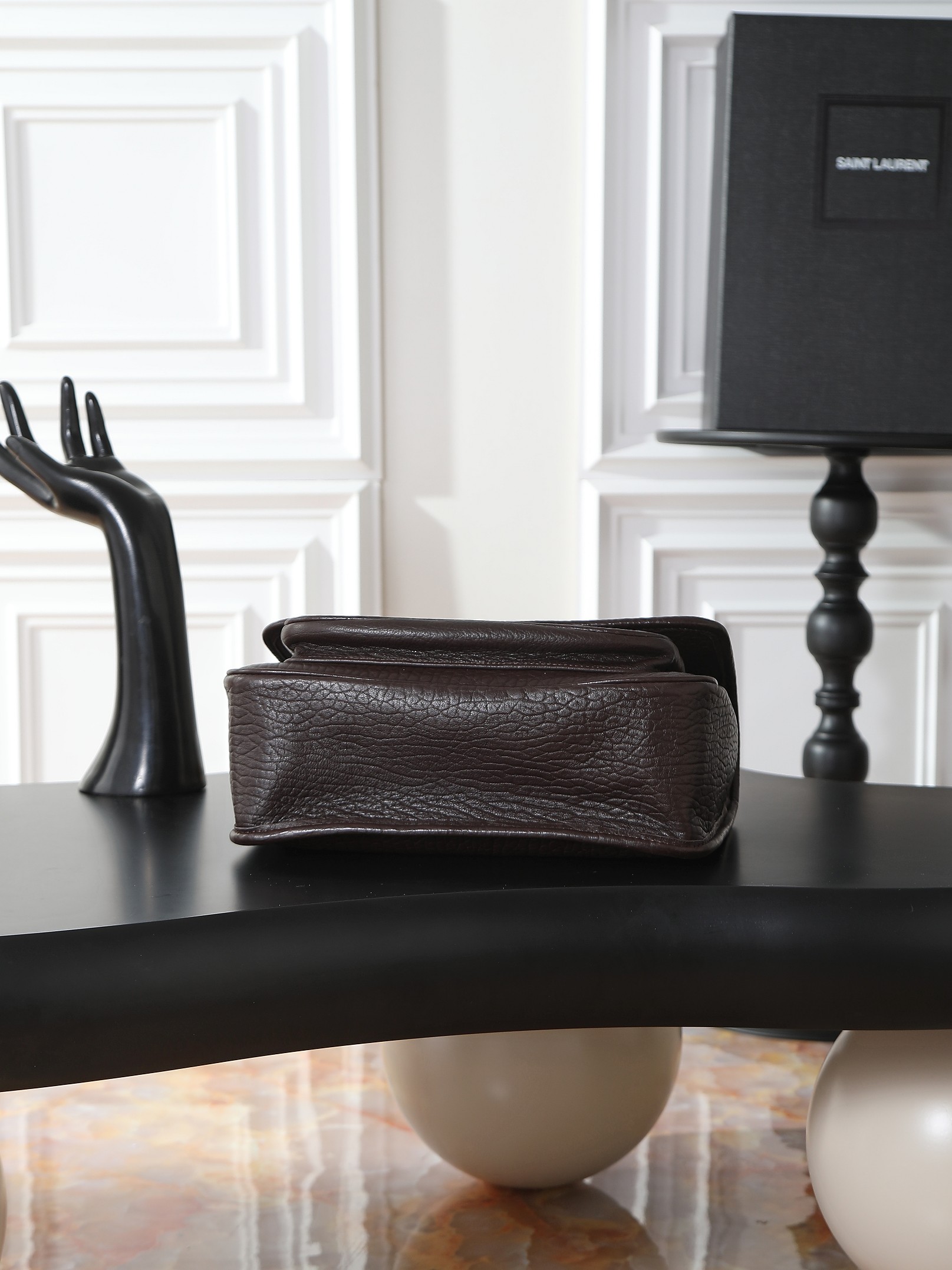 Basic Bag Sheepskin Large Capacity M-28cm