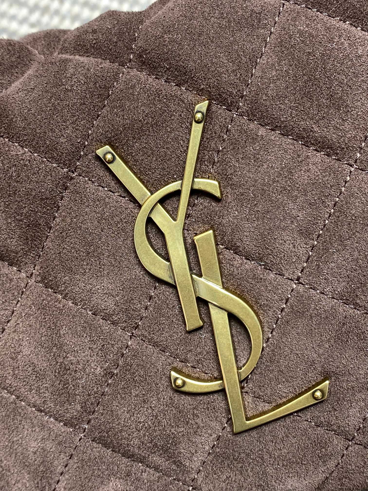 Ysl Basic Bag Gold M-l-s