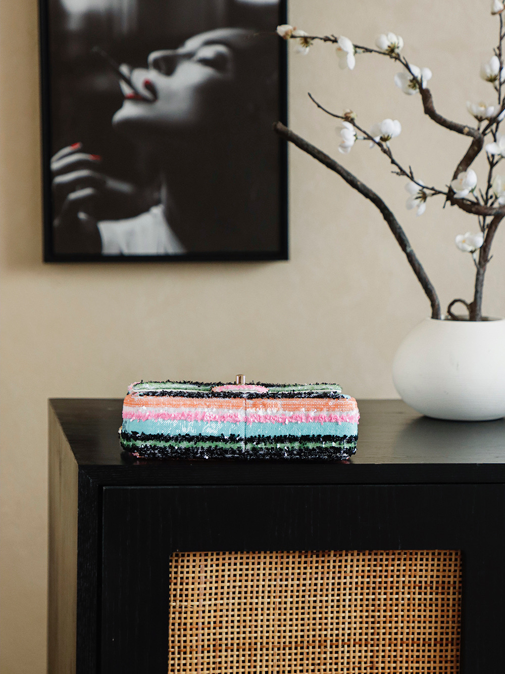 Chanel Basic Bag Sheepskin L-s