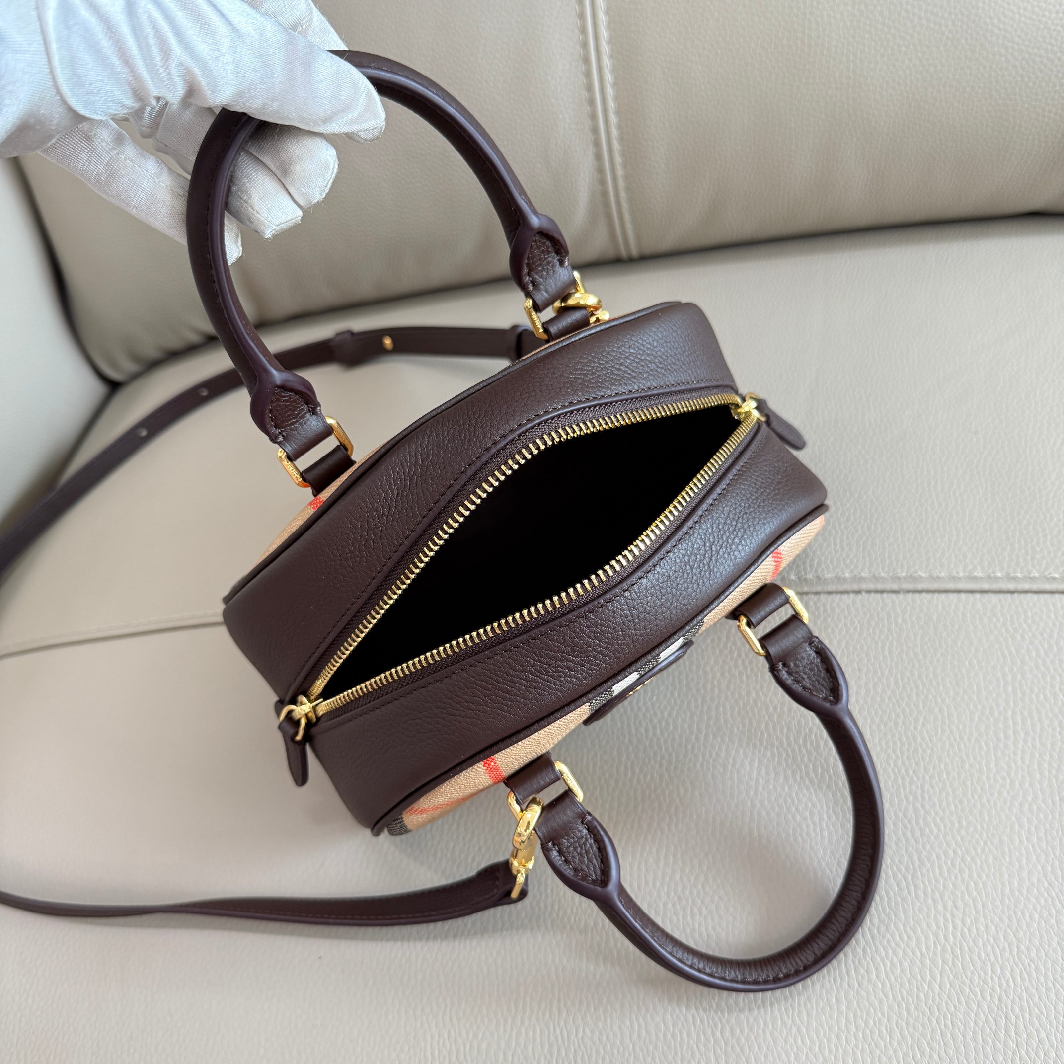 Backpack Cow Leather 12cm-l-s