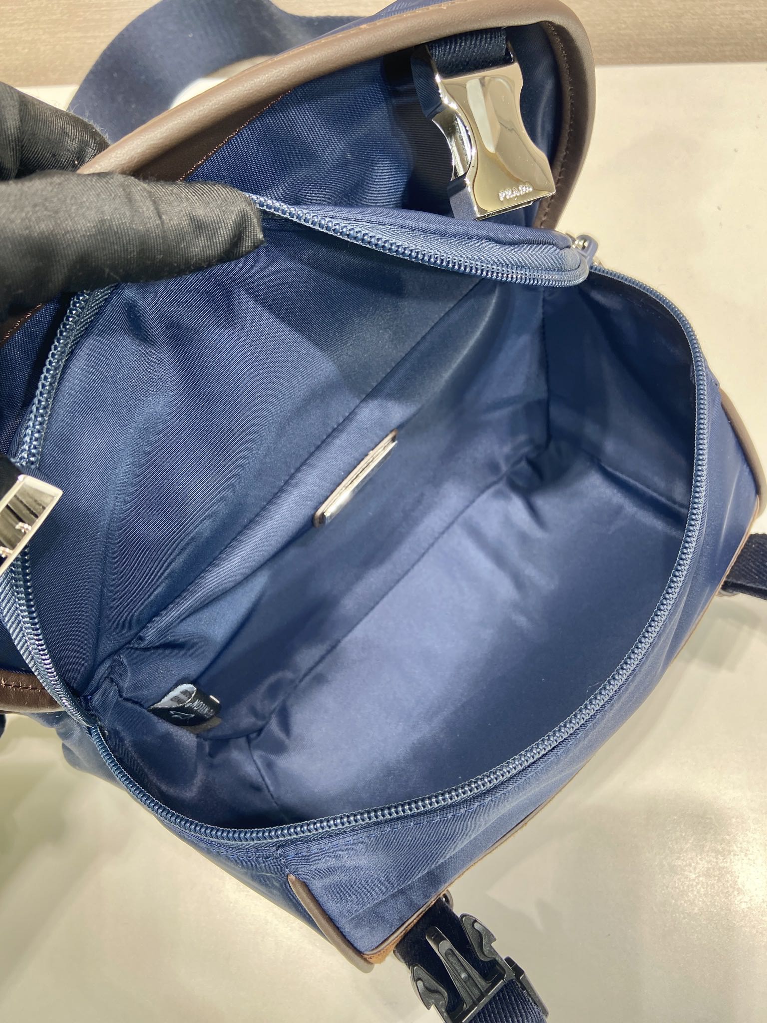 Prada Messenger Bag Cow Leather M