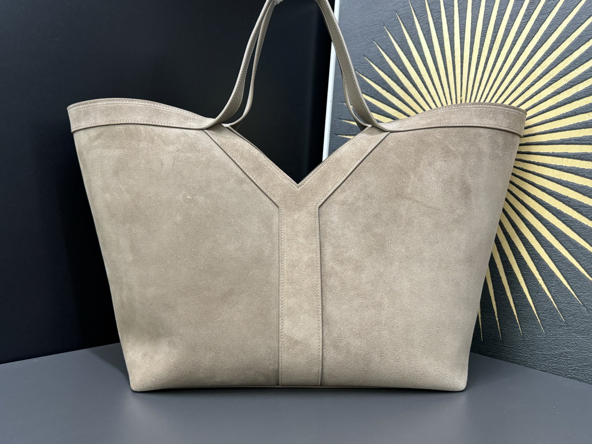 Tote Bag Cow Leather Large Capacity 16cm-s