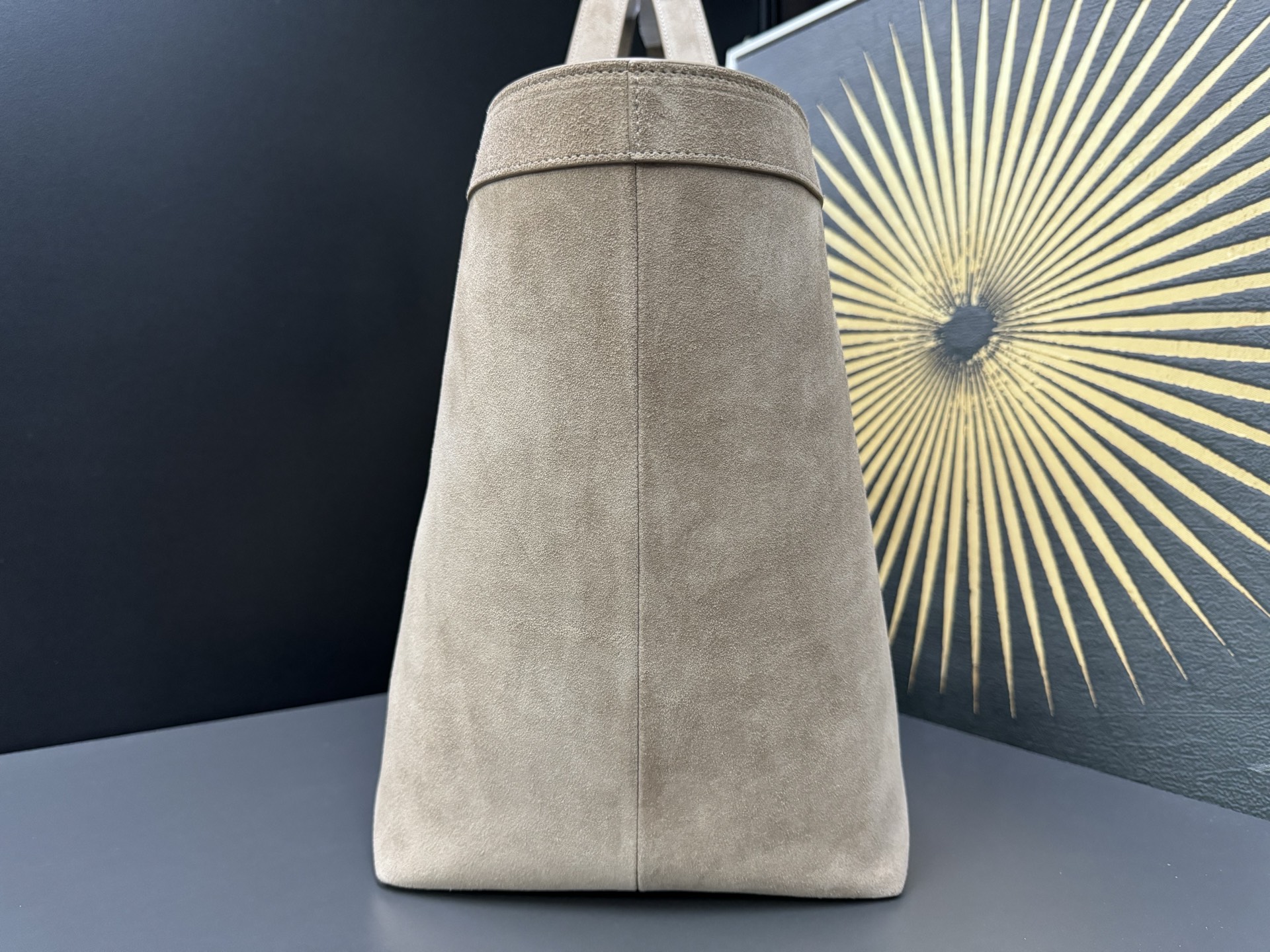 Tote Bag Cow Leather Large Capacity 16cm-s