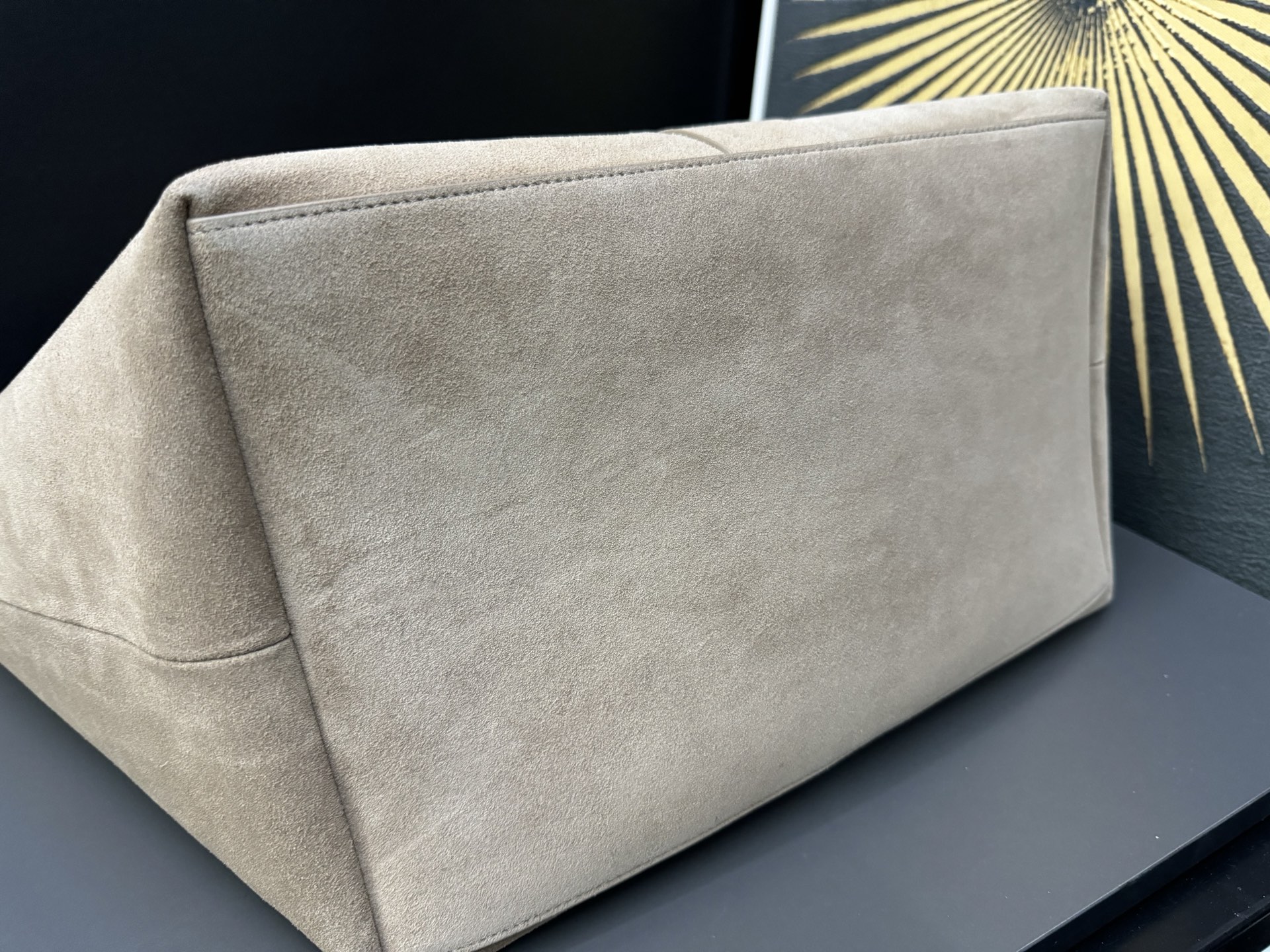 Tote Bag Cow Leather Large Capacity 16cm-s