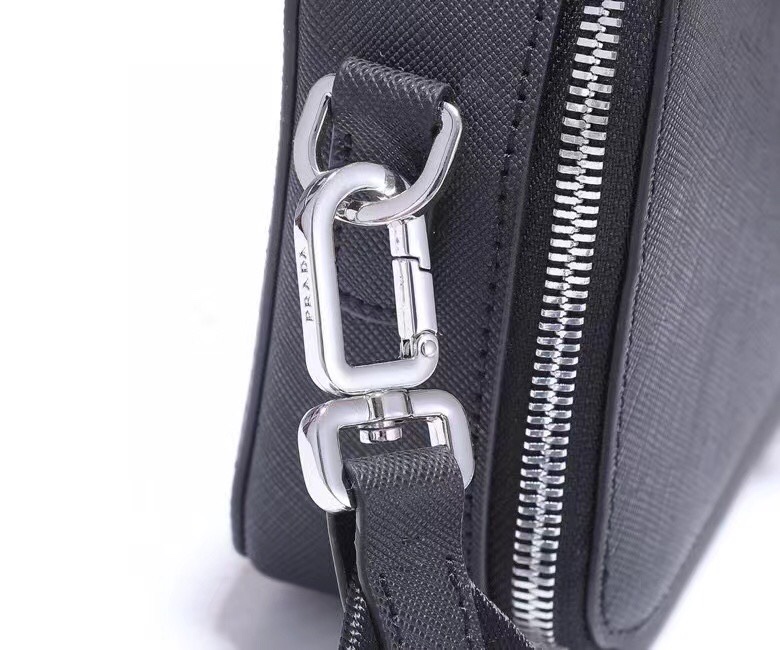 Prada Basic Bag Cow Leather M-l