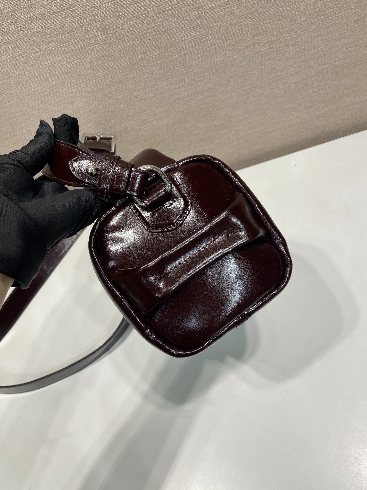 Prada Basic Bag Cow Leather 11cm