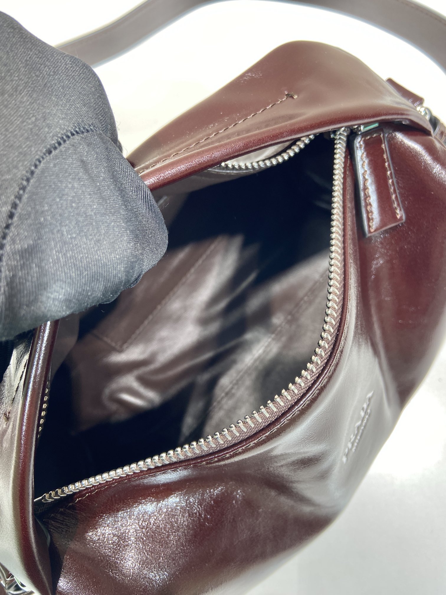 Prada Basic Bag Cow Leather 11cm