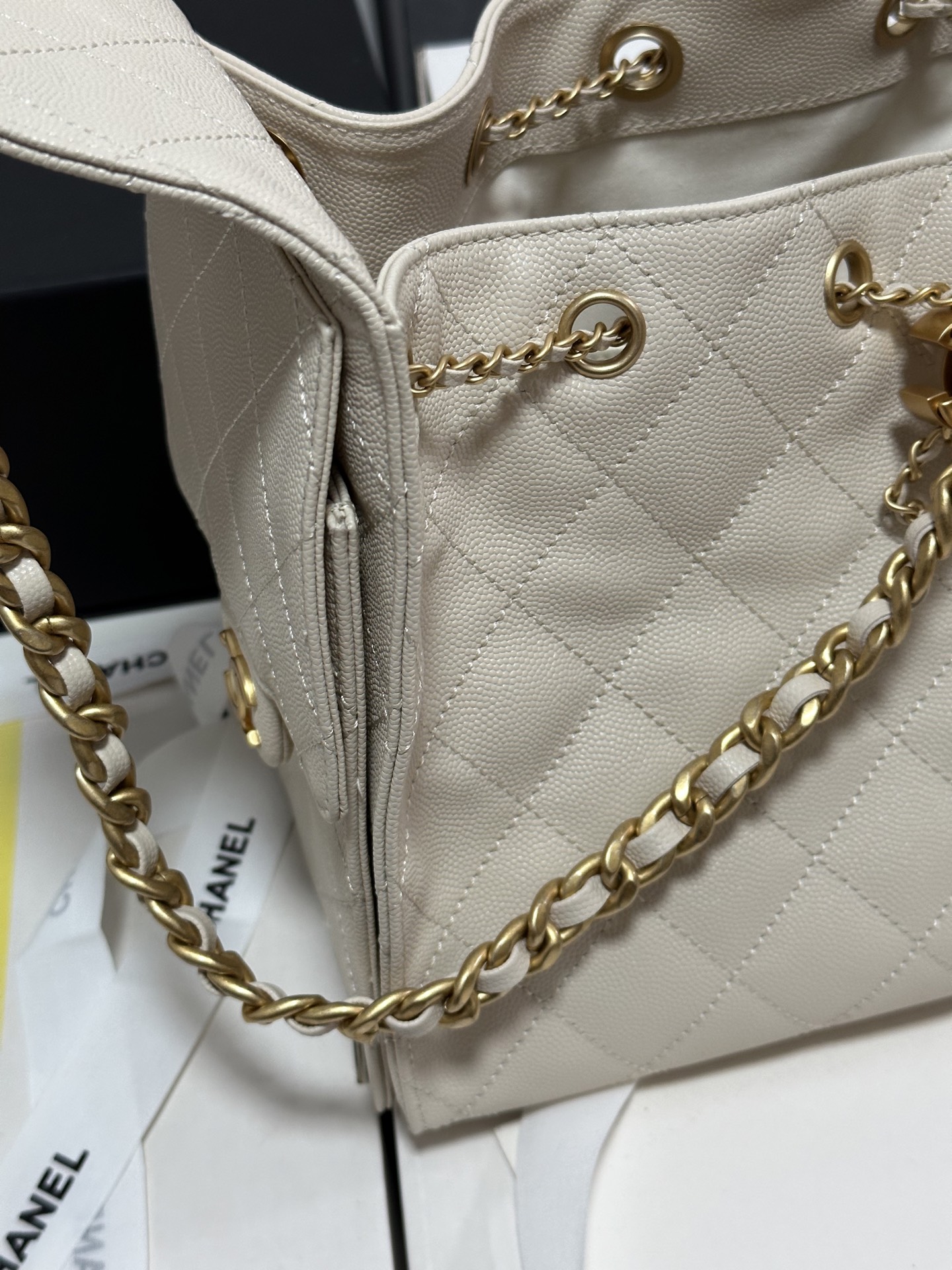 Basic Bag Cow Leather Large Capacity S
