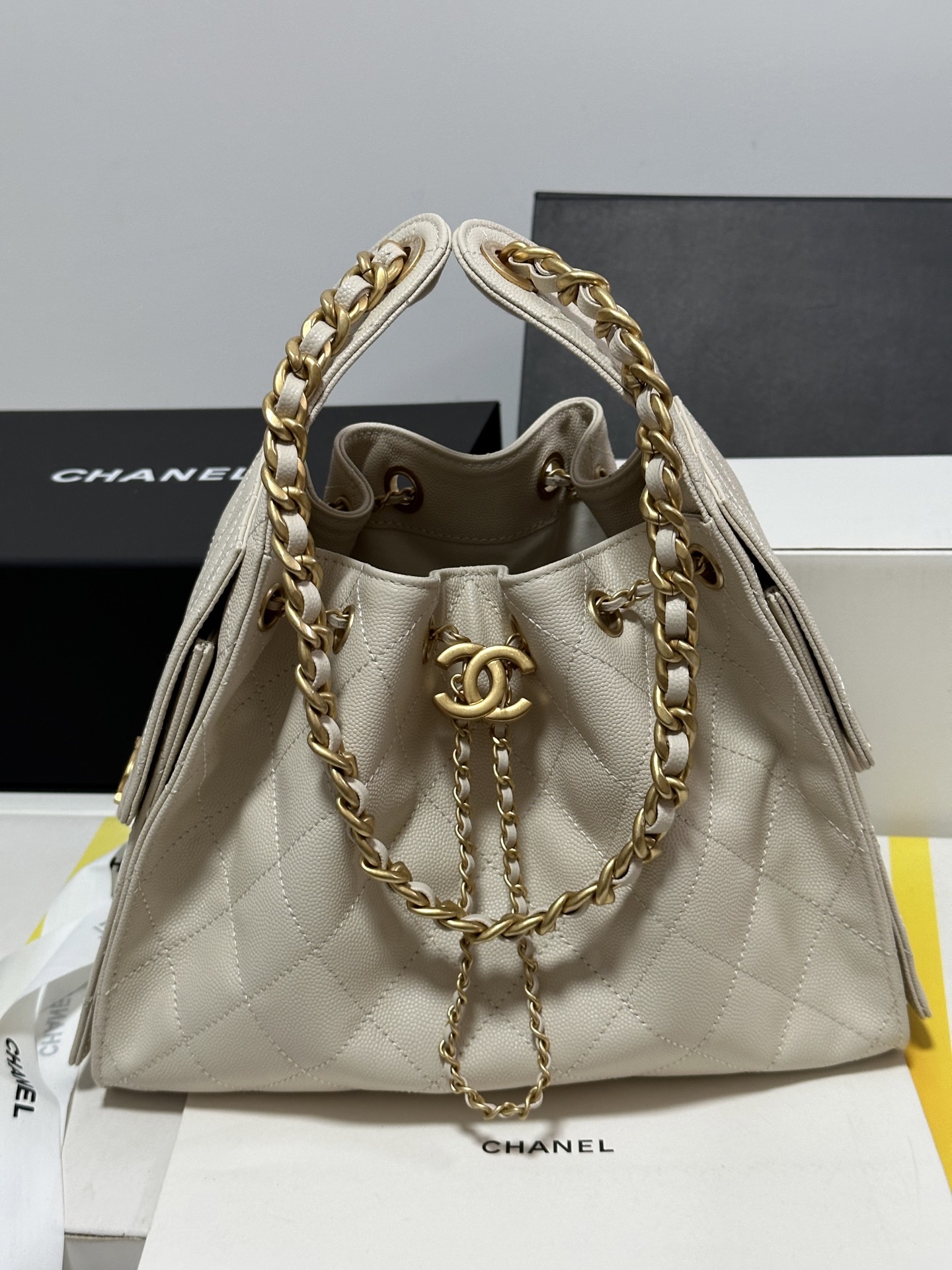 Basic Bag Cow Leather Large Capacity S