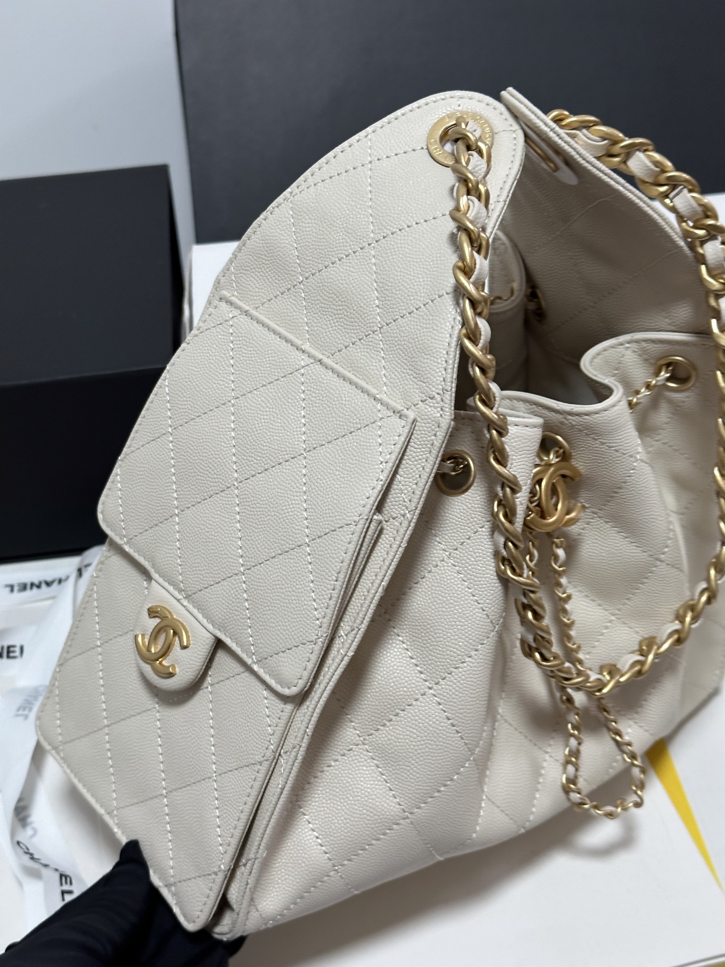 Basic Bag Cow Leather Large Capacity S