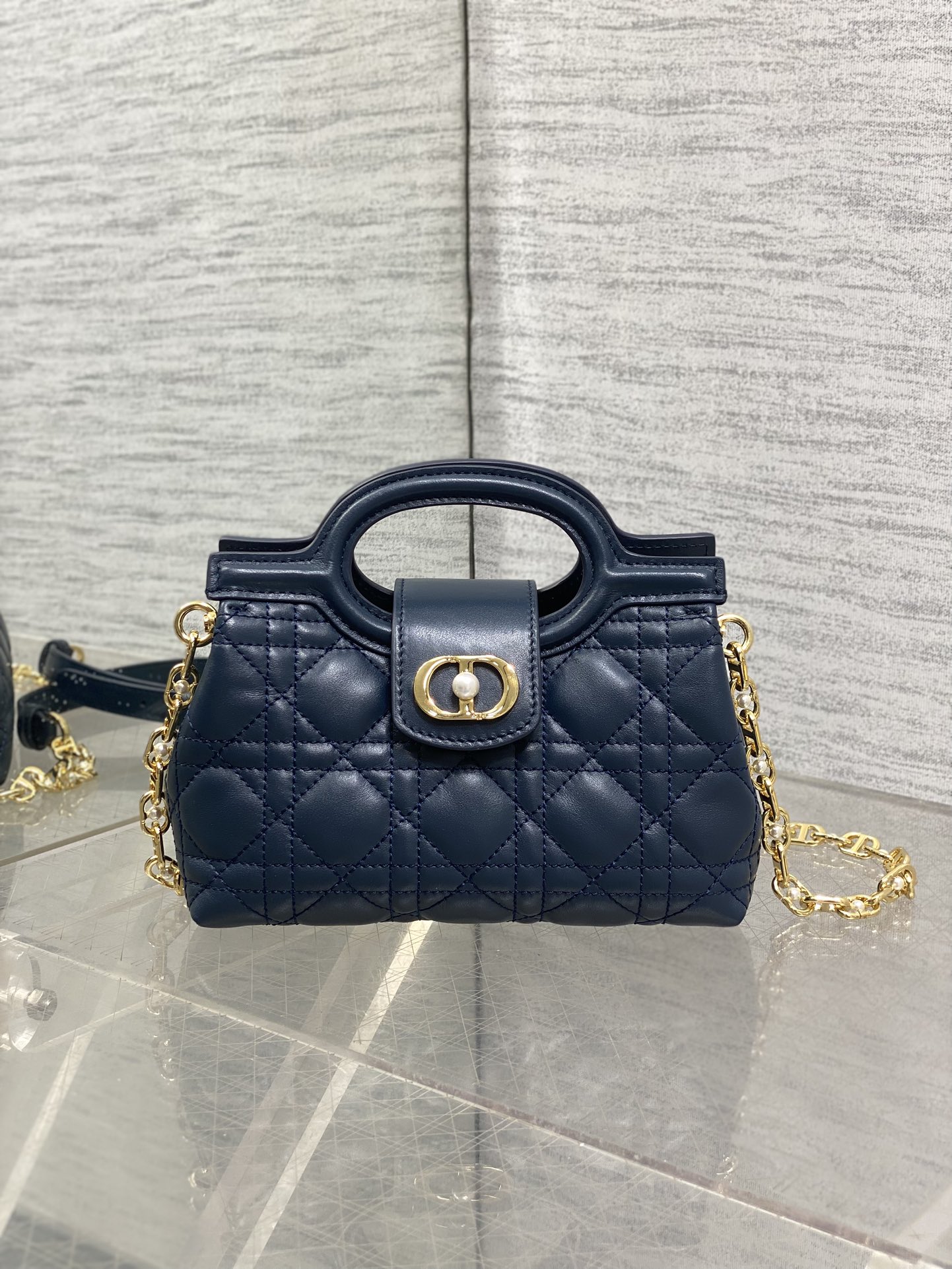 Basic Bag Blue 13cm-l-s