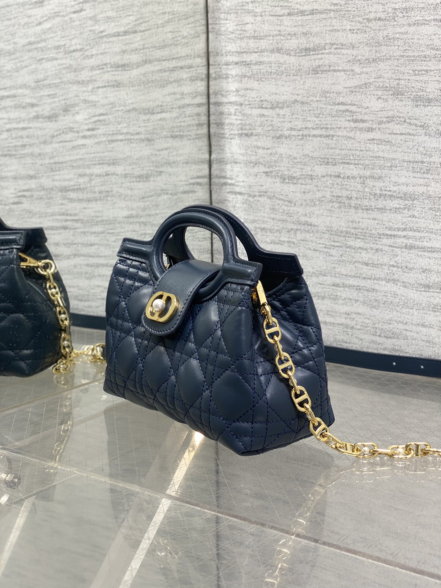 Basic Bag Blue 13cm-l-s