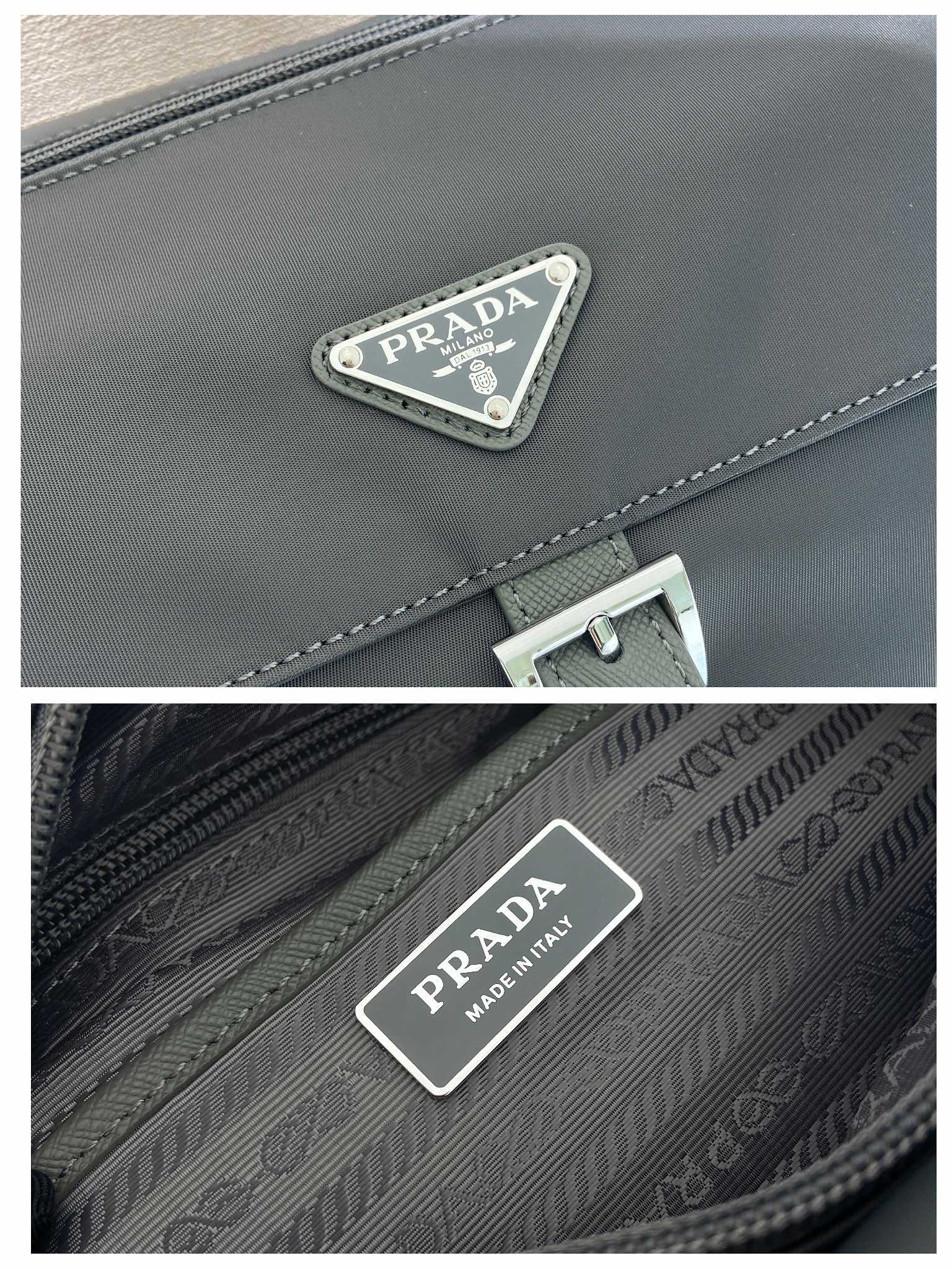 Prada Couple Basic Bag Nylon 10cm-s