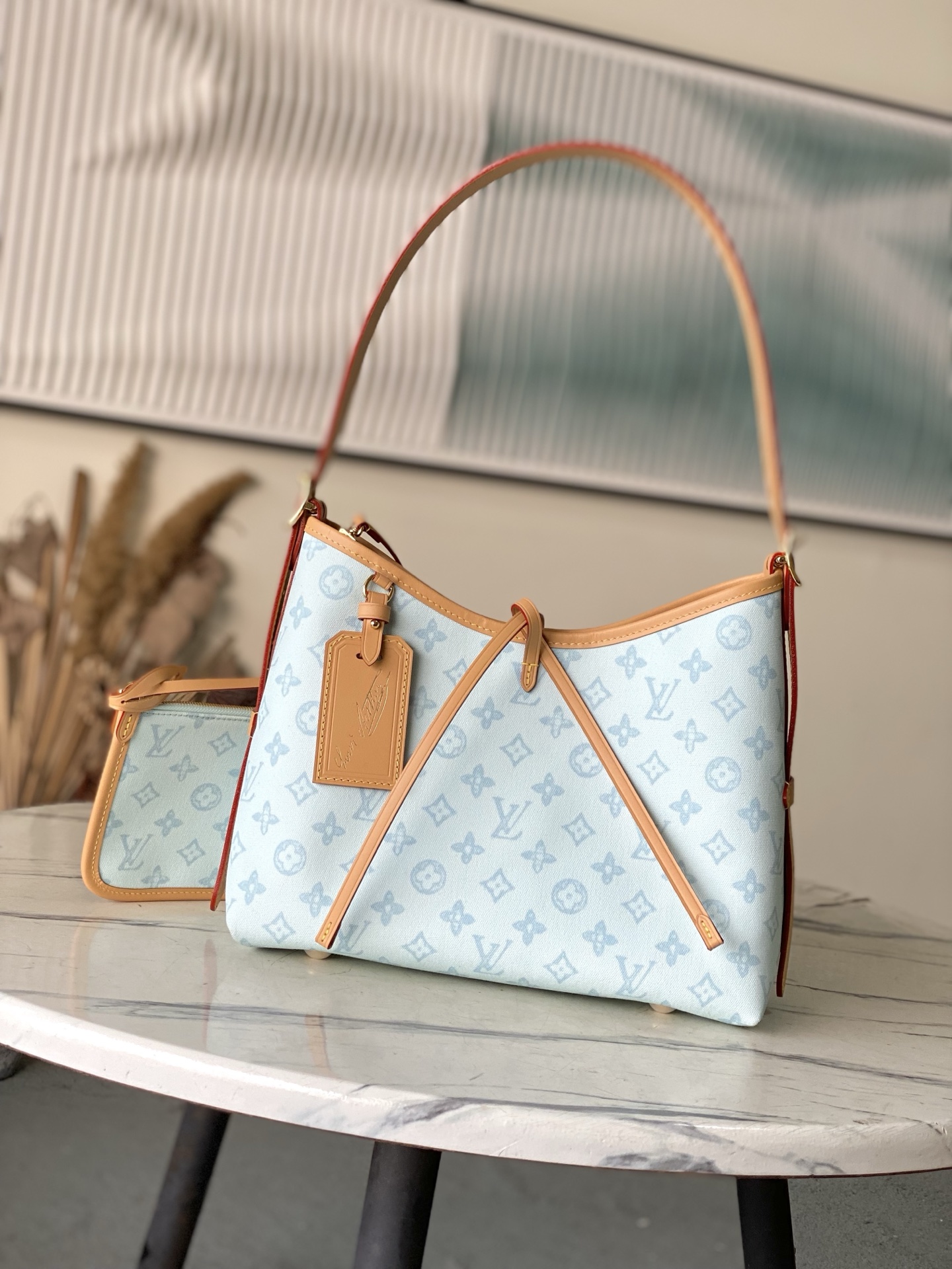 Louis Vuitton Basic Bag Cow Leather M-l