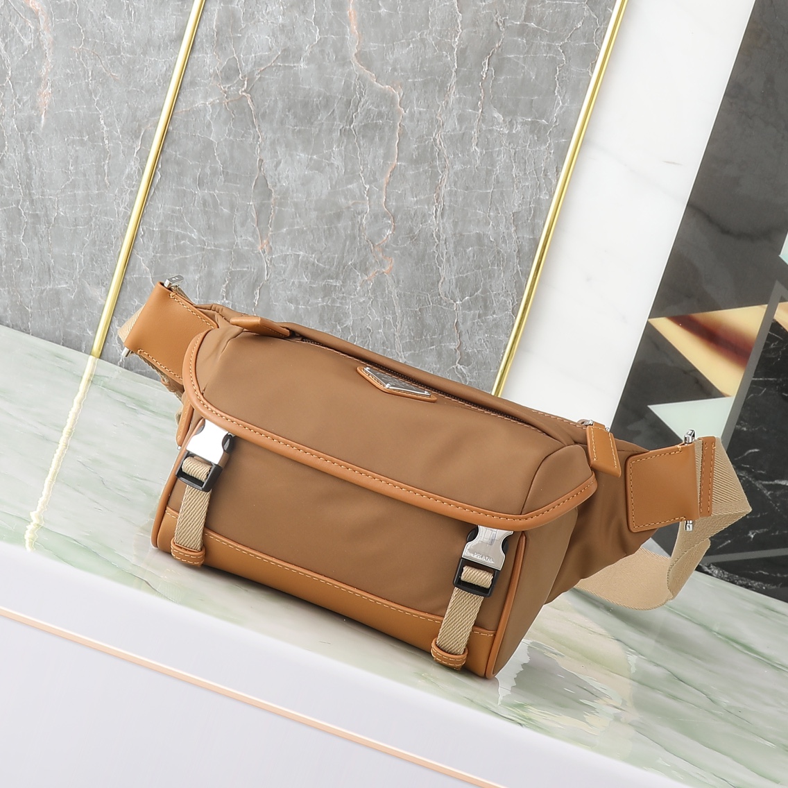 Prada Shoulder Bag Cow Leather M