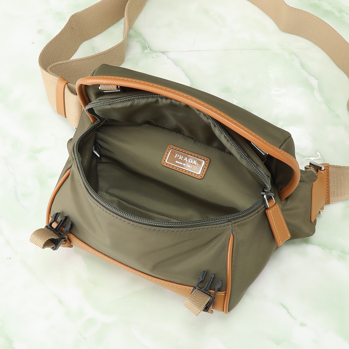 Prada Shoulder Bag Cow Leather M