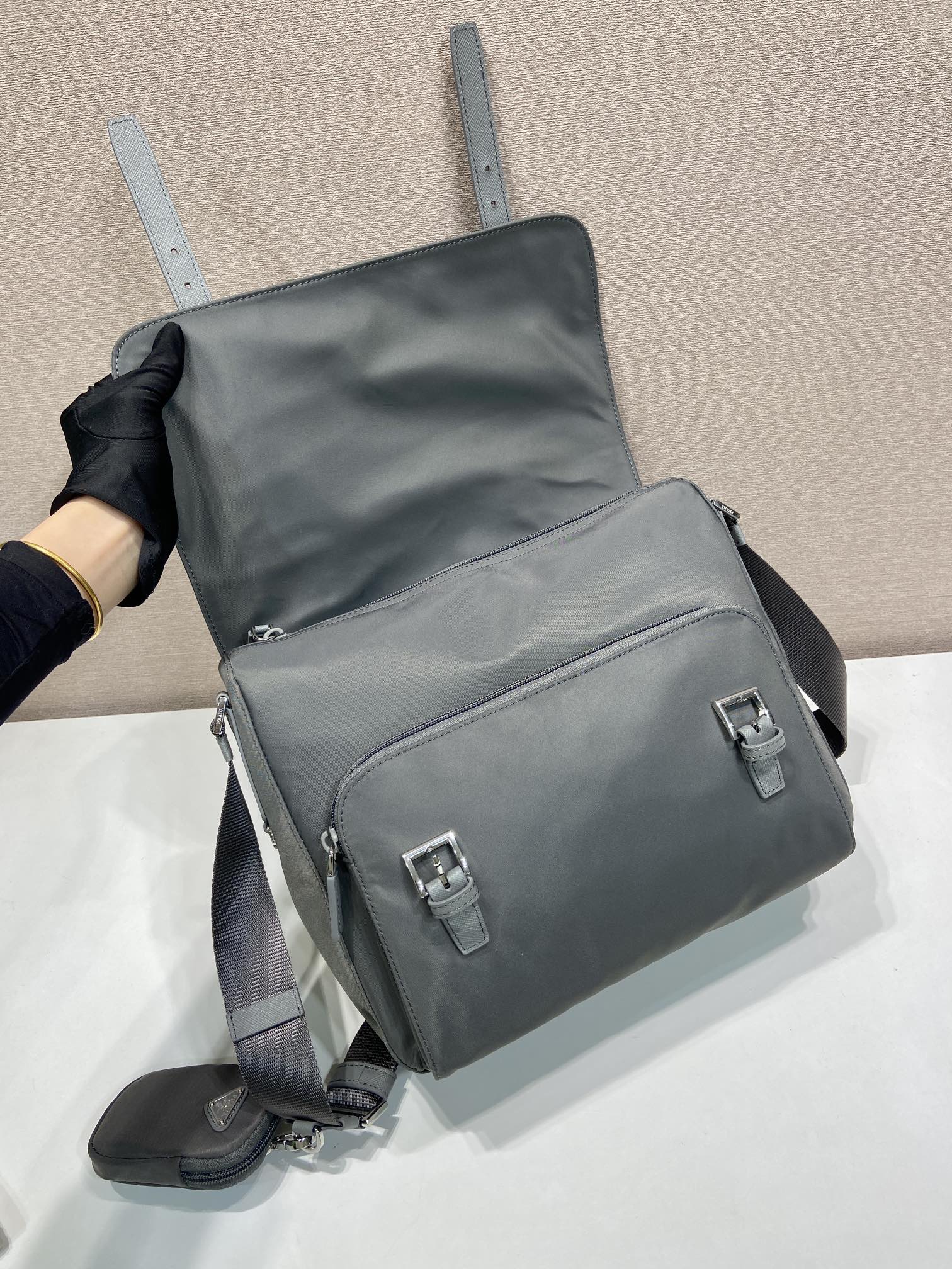 Shoulder Bag Nylon 12cm-27cm-m-l