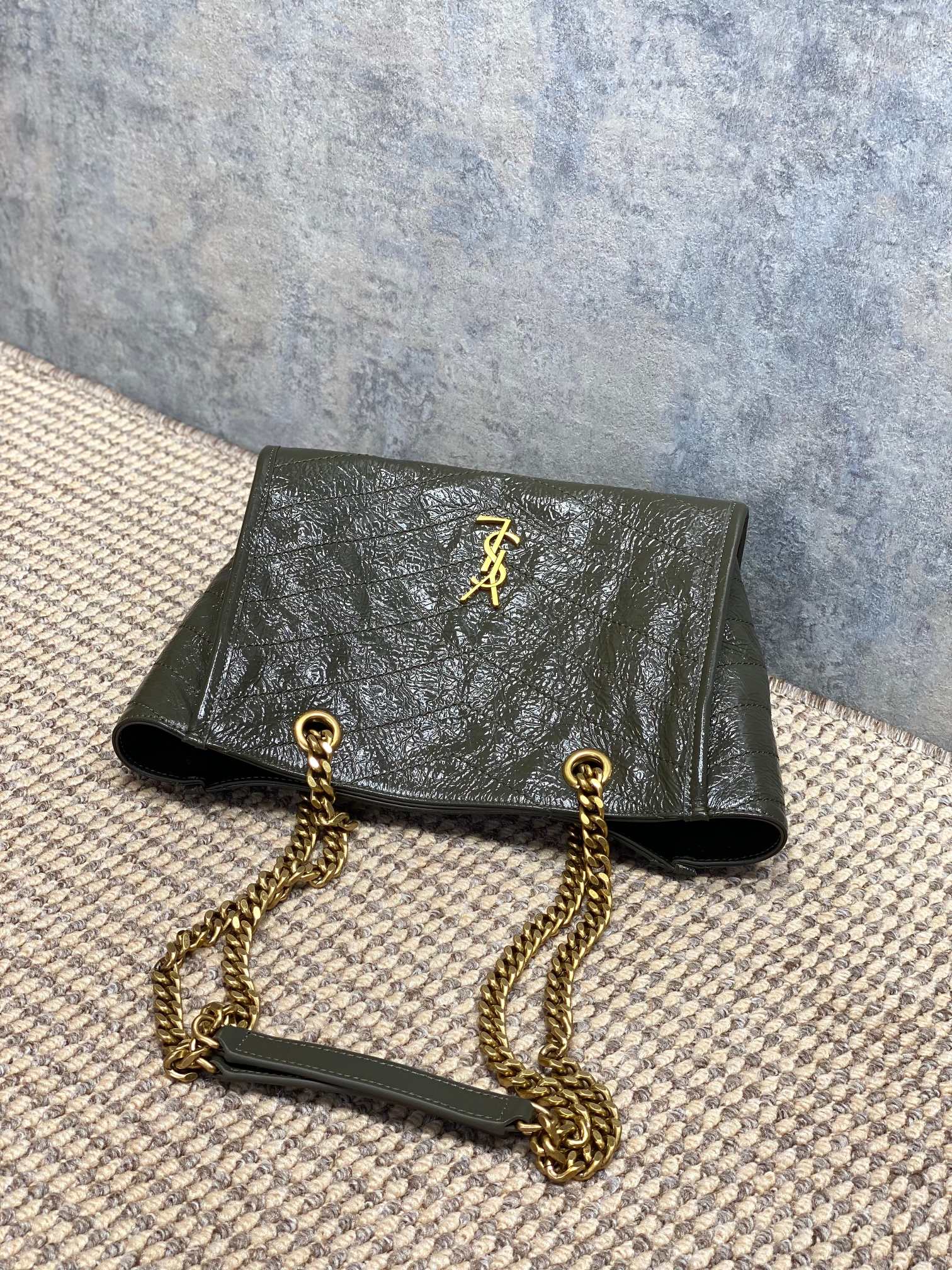 Ysl Tote Bag Cow Leather 10cm-l-s